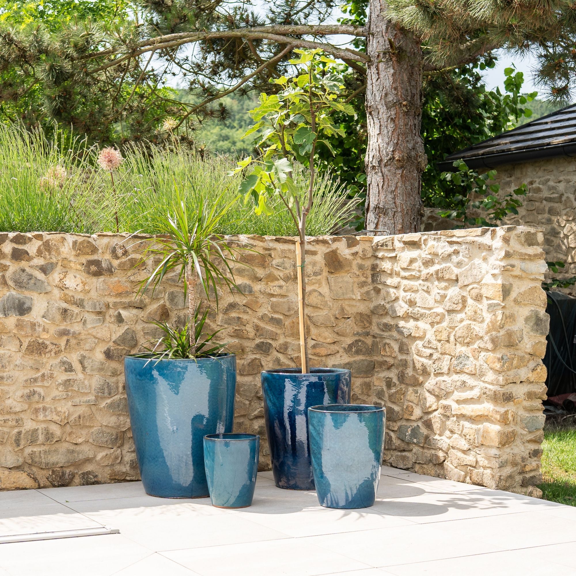 MAZARIN 27x34cm azure blue