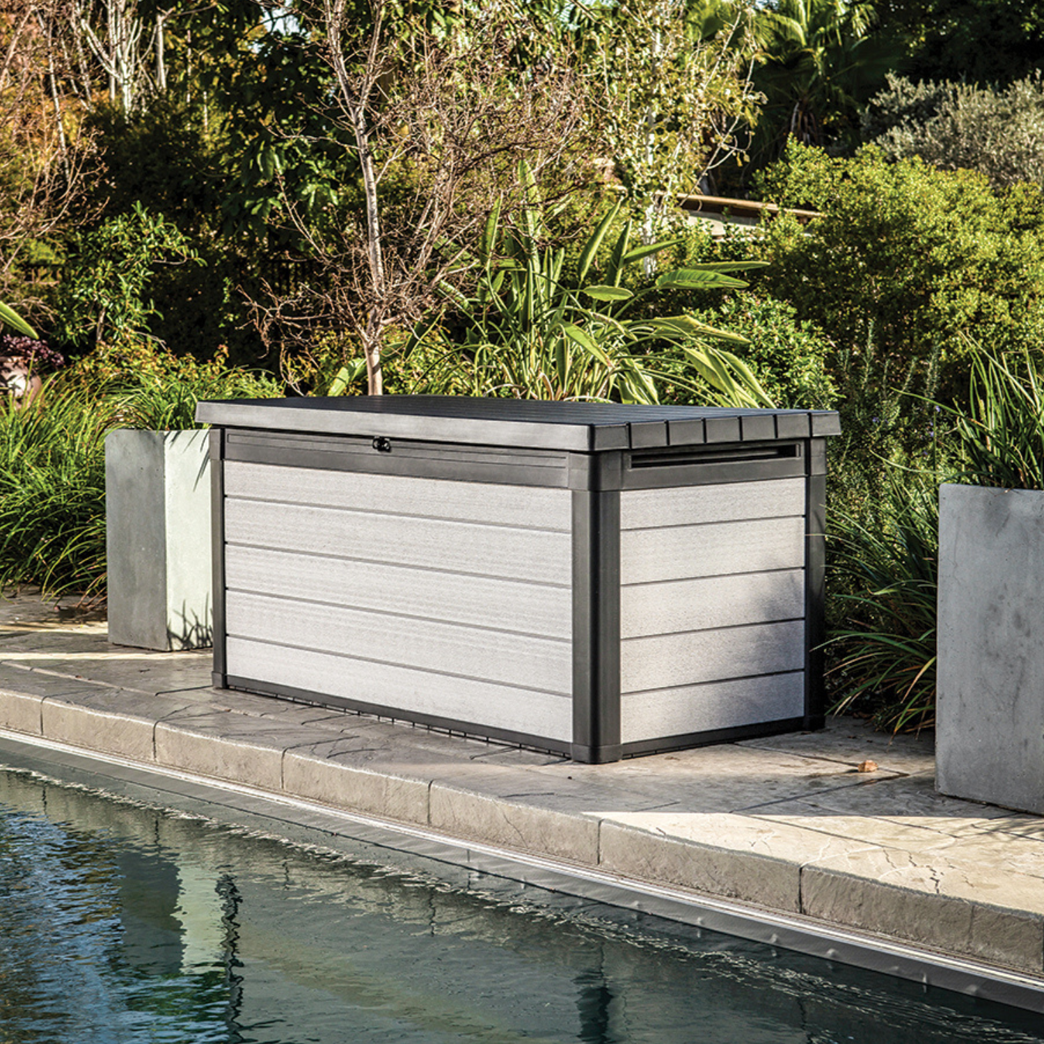 Denali DuoTech 570L Baule portaoggetti 152x72x70 cm, Grigio