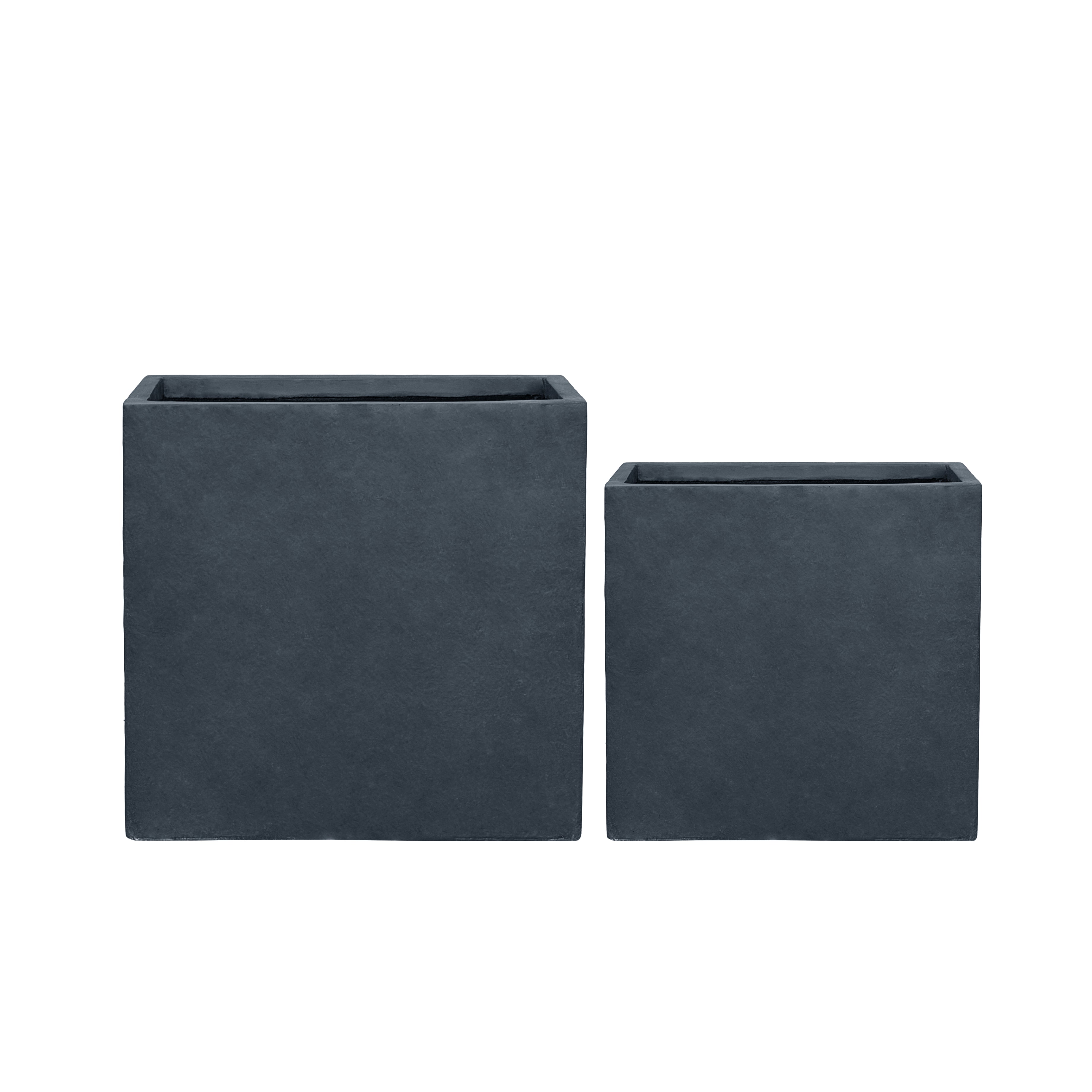 Jardinière ALPHA 60x25x60cm gris foncé