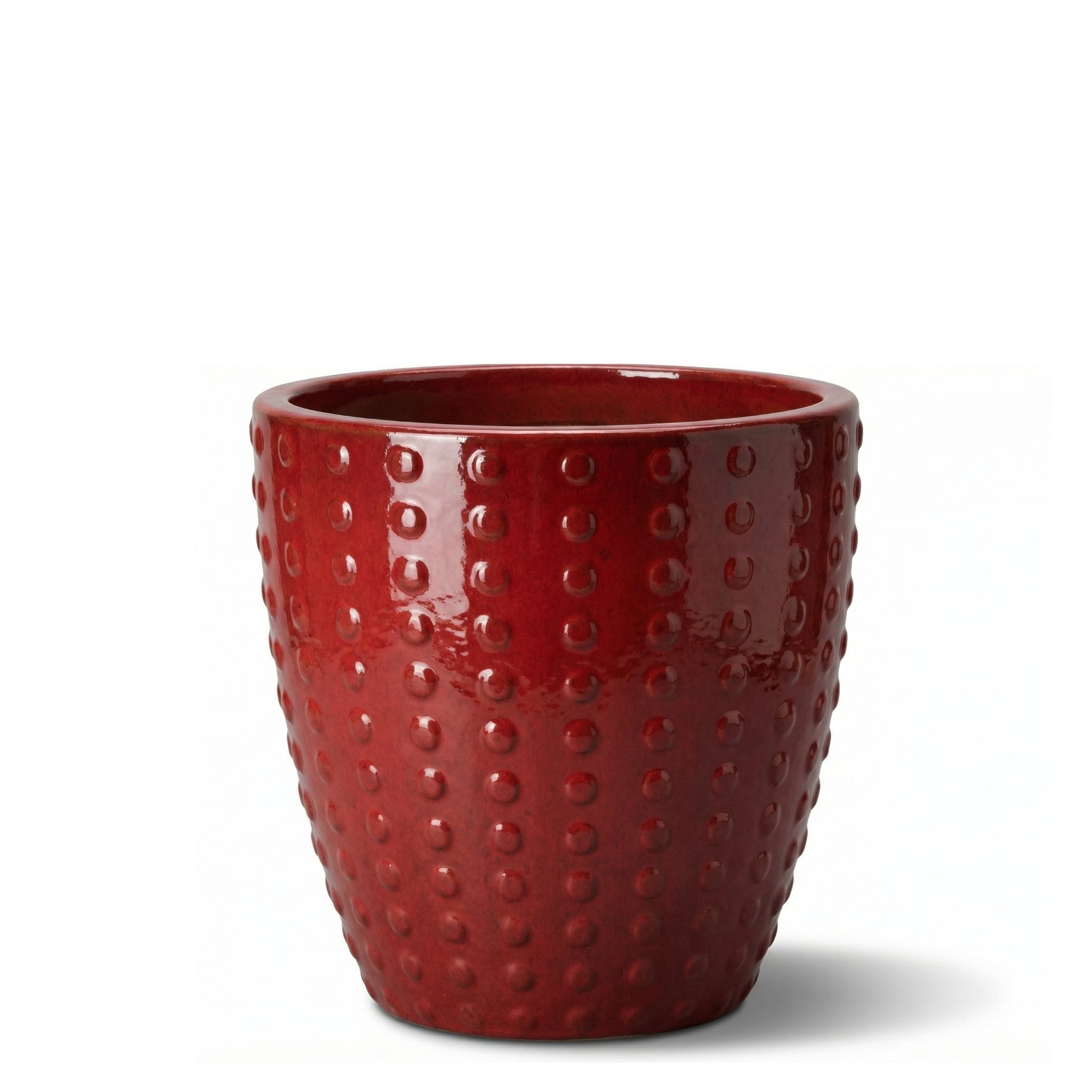 Pot ATTILA 30x29cm rouge impérial