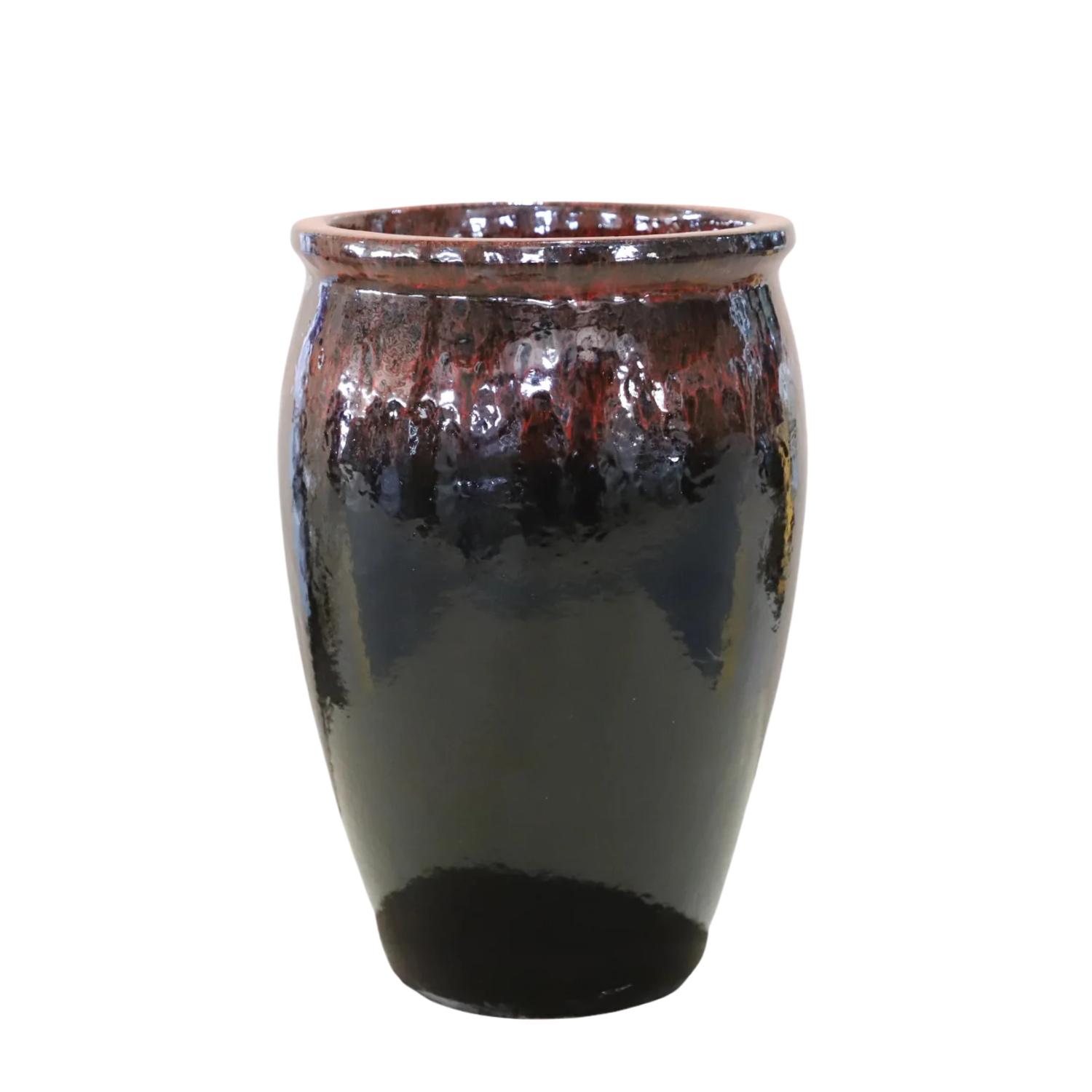 Pot BACCHUS 36x52cm noir & rouge