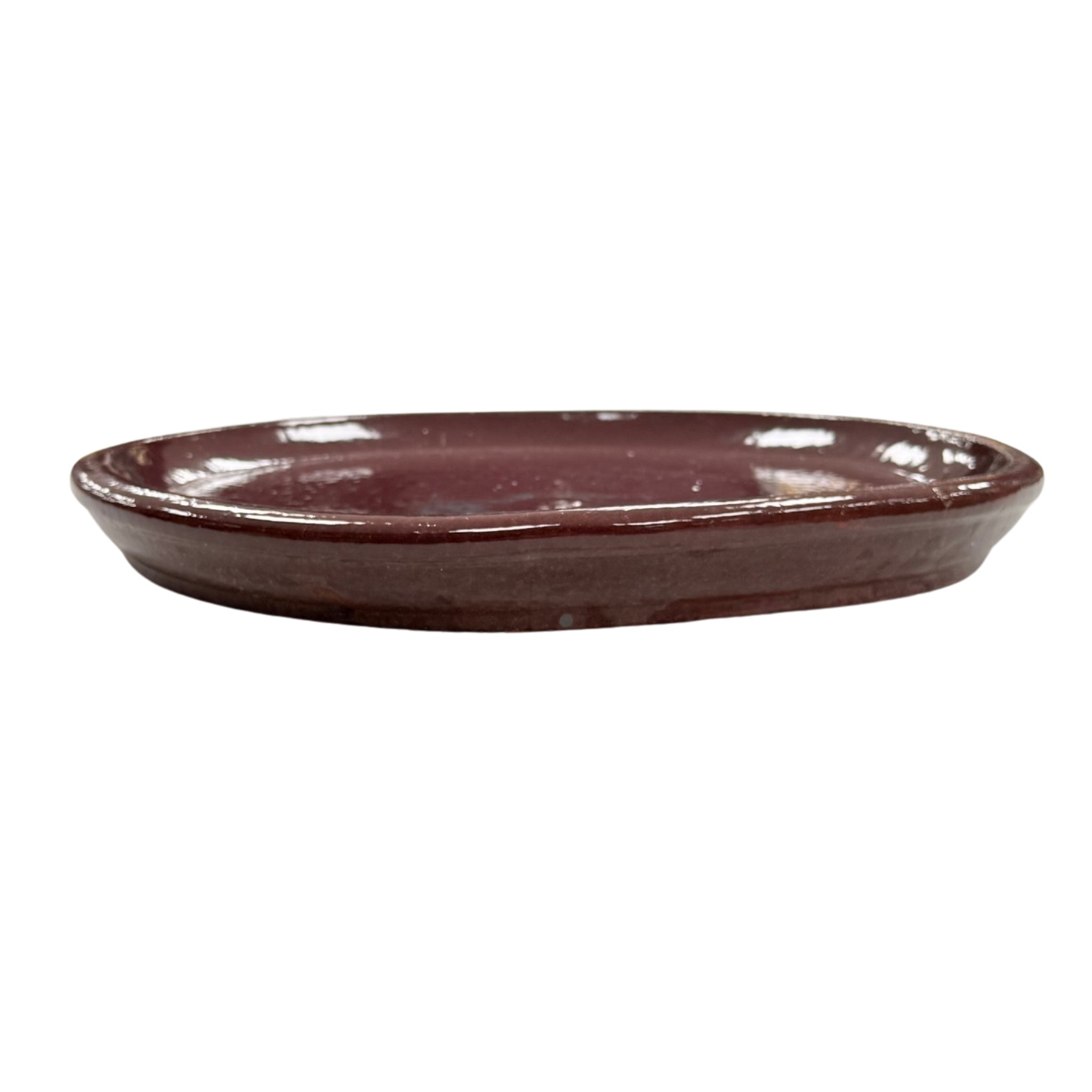 Round saucer 49cm purple