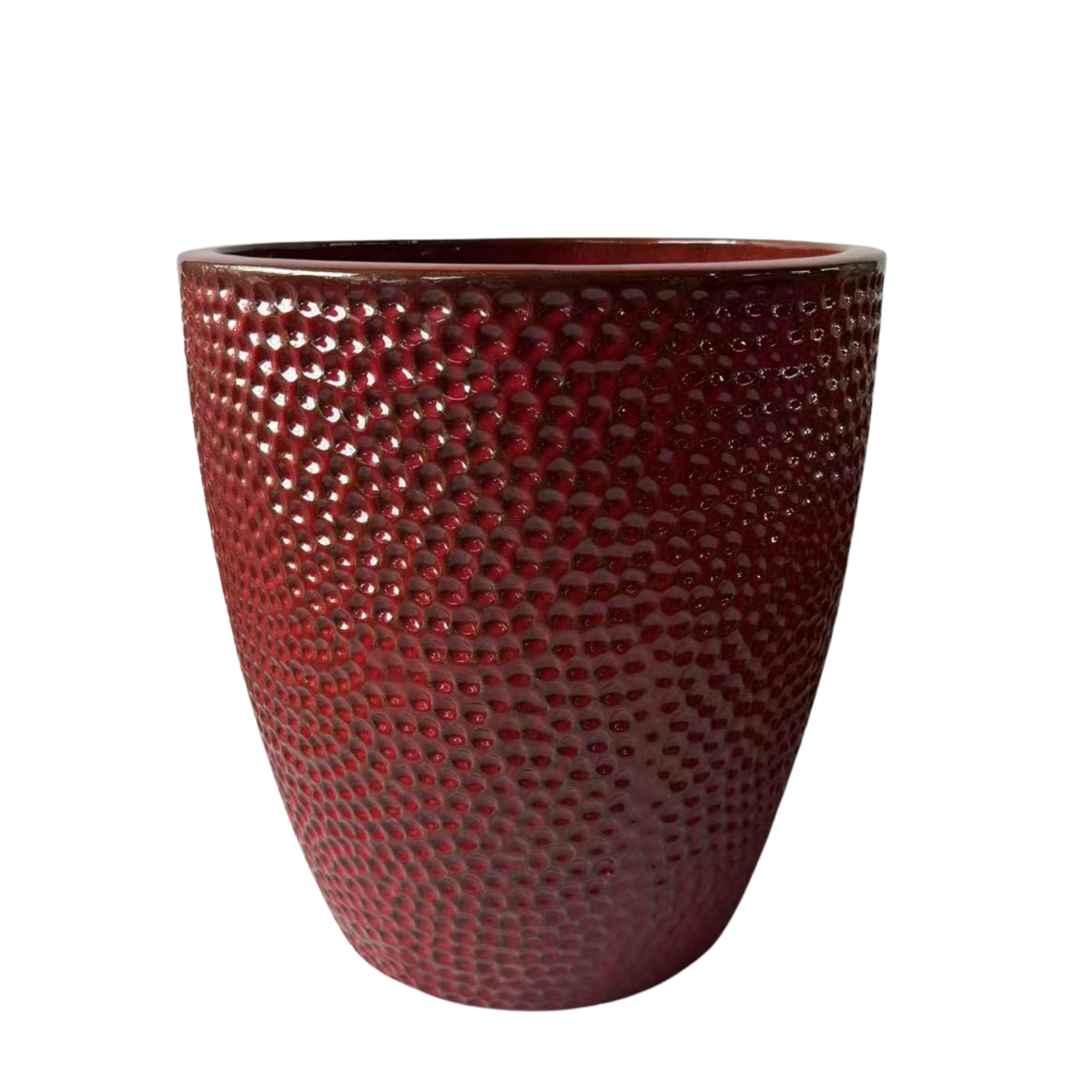 Pot CIGALINE 26x28cm rouge impérial