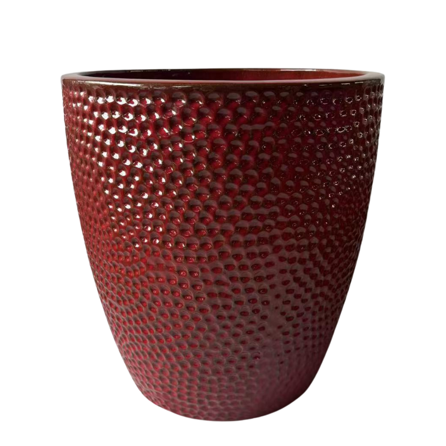 Pot CIGALINE 36x40cm rouge impérial