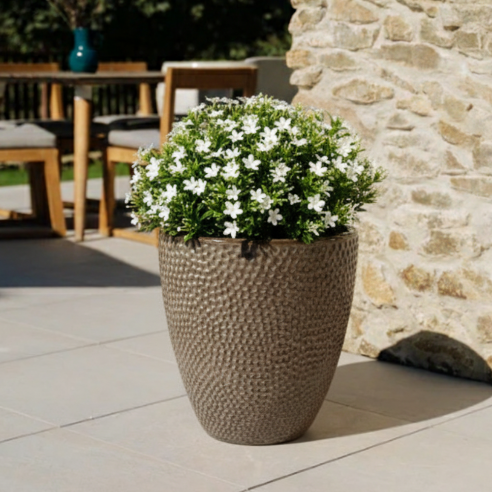 Pot CIGALINE 26x28cm bronze sablé