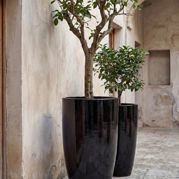 EIFFEL Pot 37x70cm black