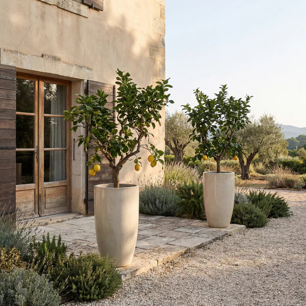 EIFFEL Pot 37x70cm cream