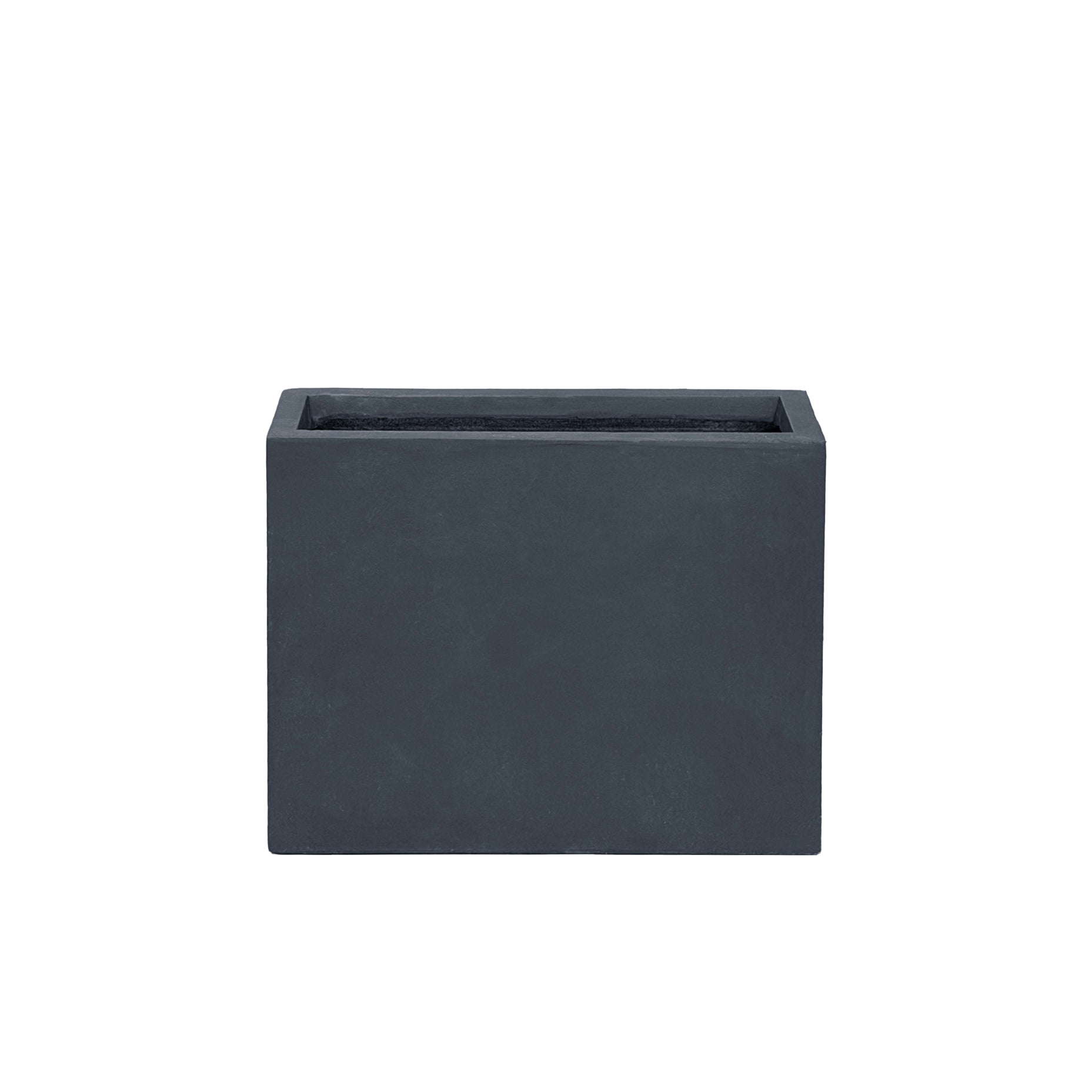 HORIZON planter 60x25x60cm dark grey