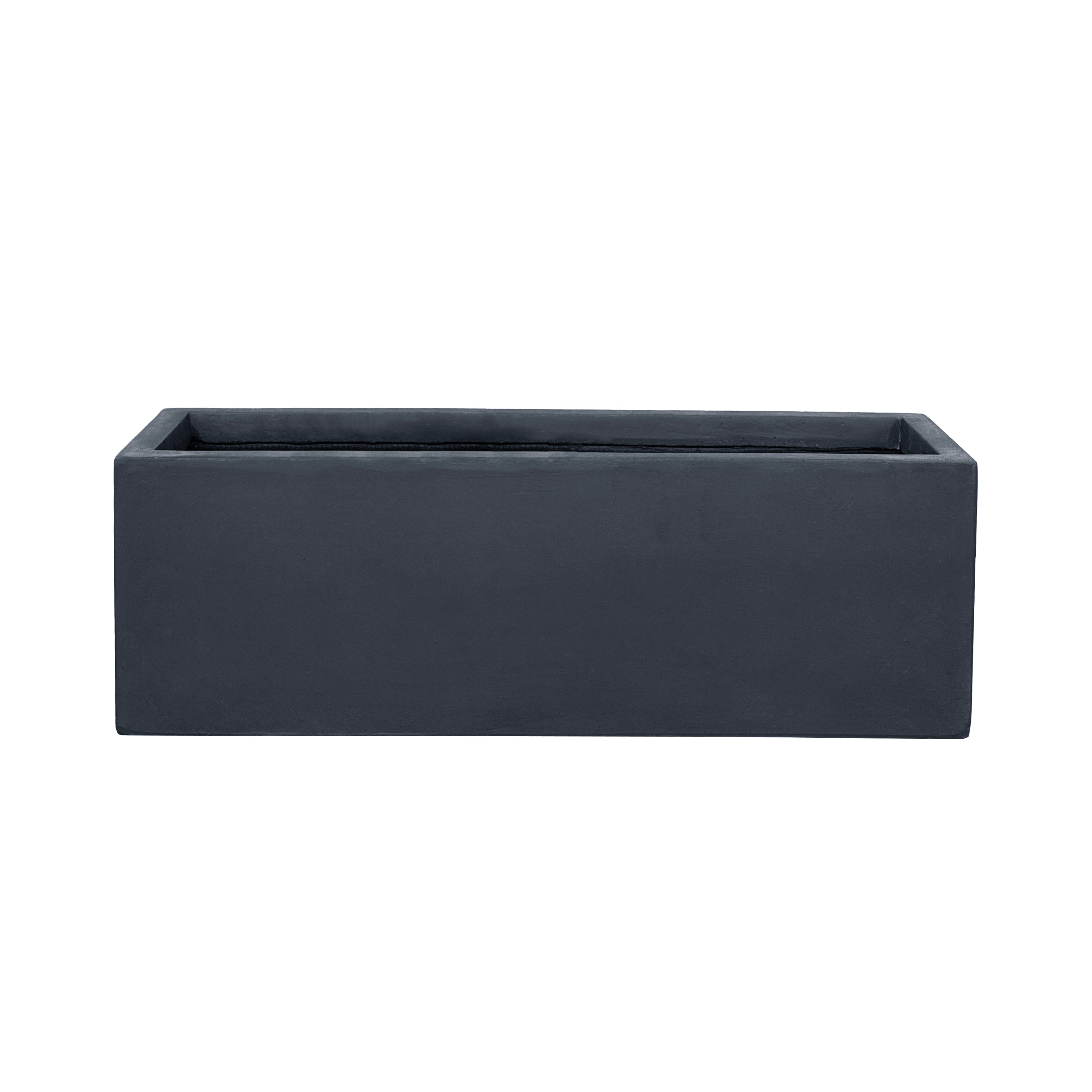 HORIZON planter 75x24x25cm dark grey