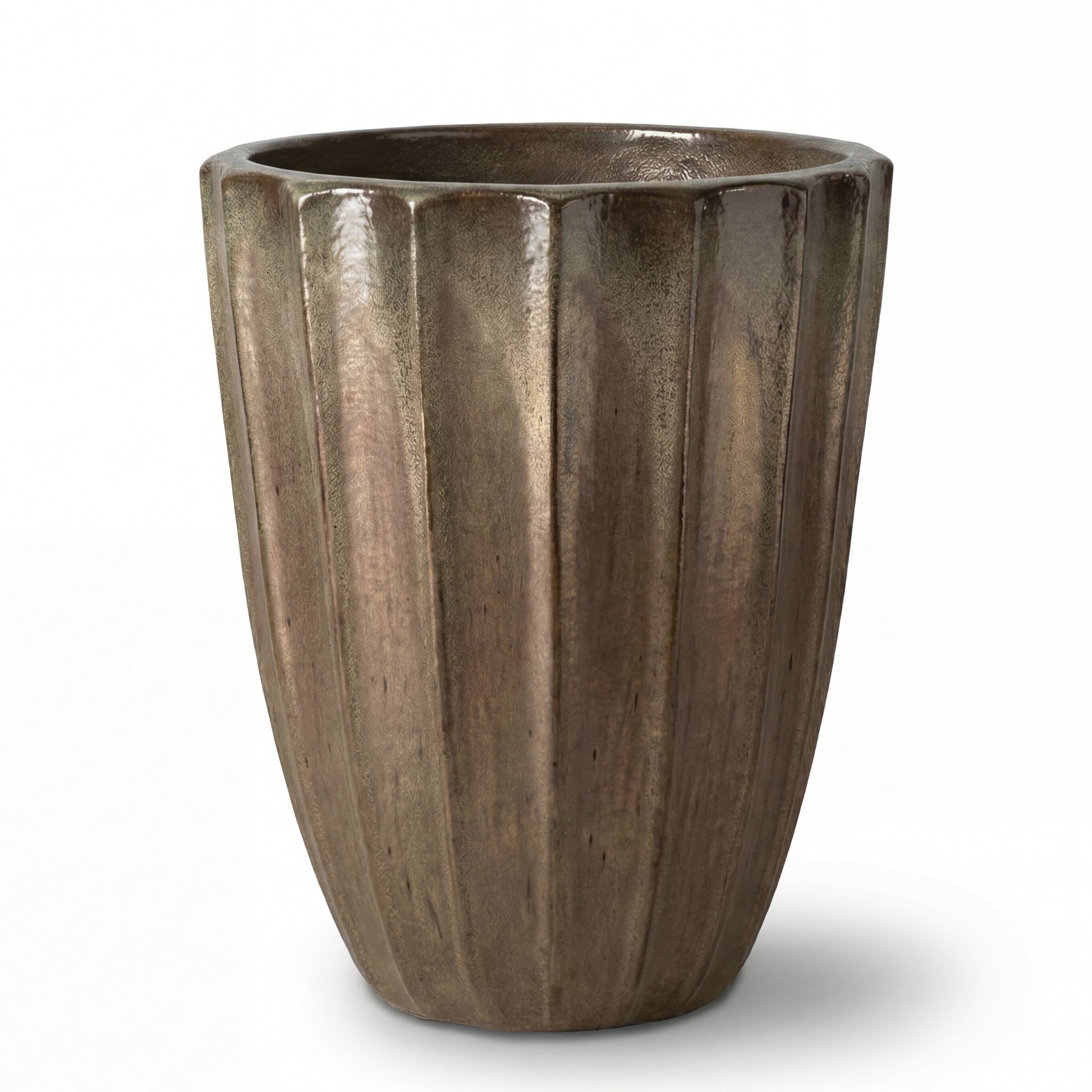 HUGO Pot 44x59cm sanded bronze
