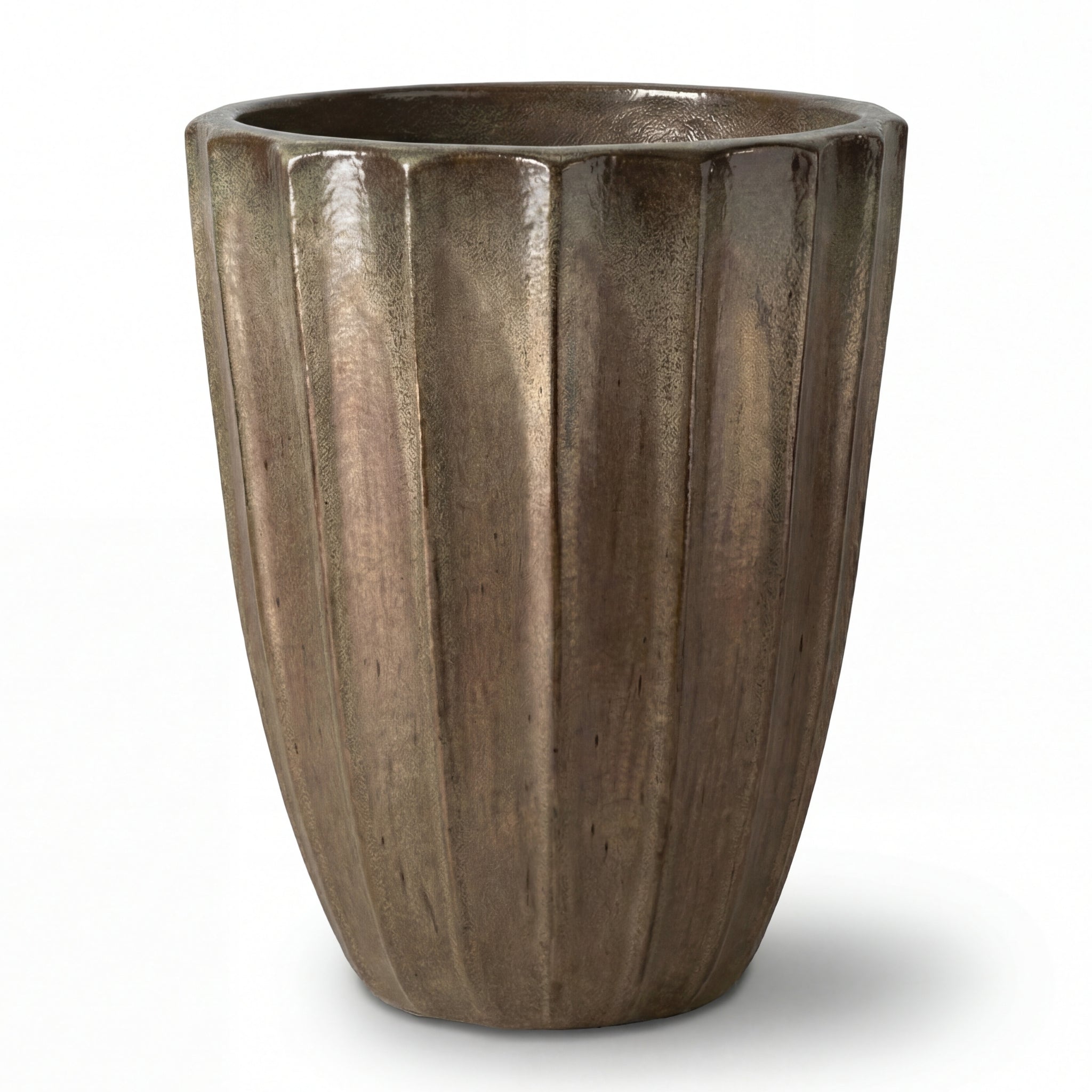 HUGO Pot 55x71cm sanded bronze