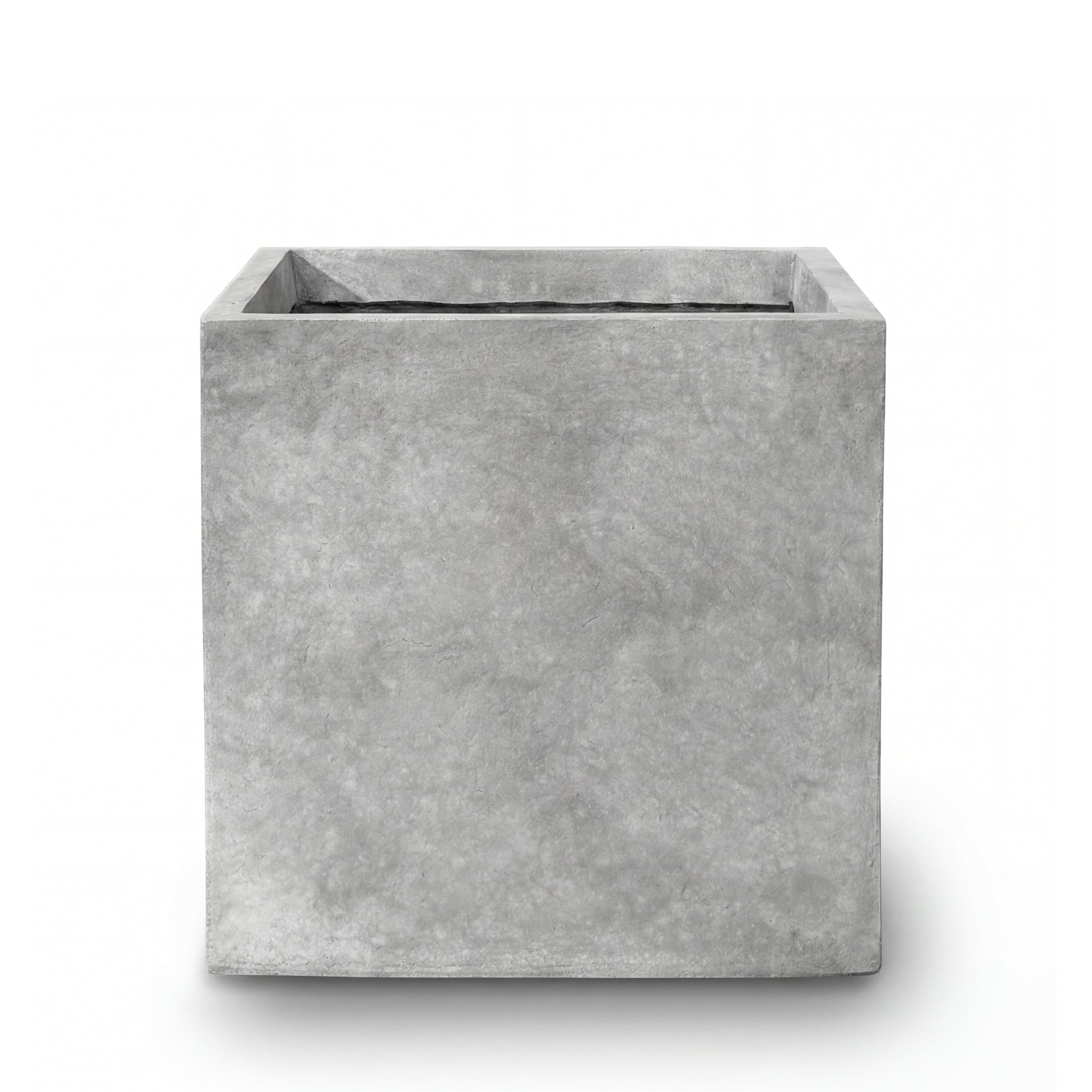 Pot KUBIX 40x40cm gris clair