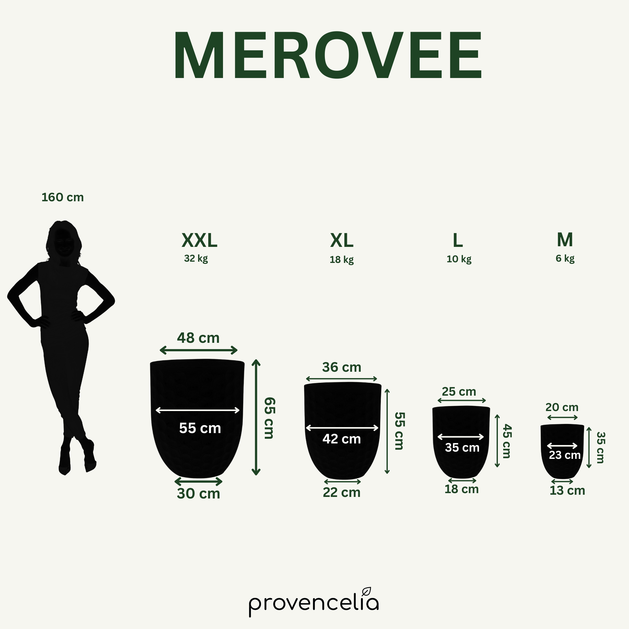 Provencelia květináč MEROVEE azurově modrá – glazovaná keramika, styl Anduze