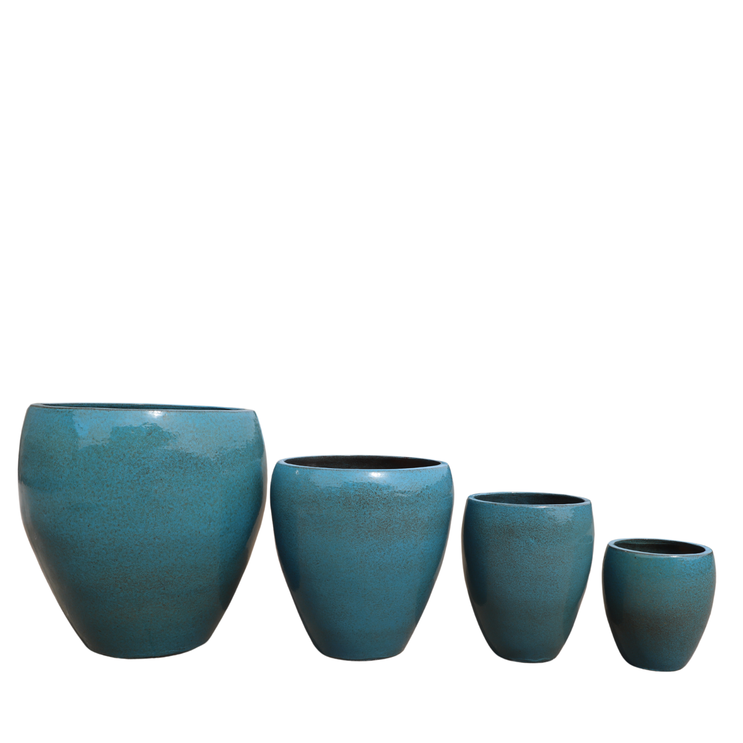Pot LAFONTAINE 30x45cm bleu acier
