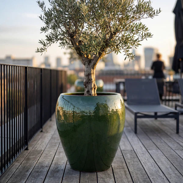 LAFONTAINE2 Pot 67x68cm deep green