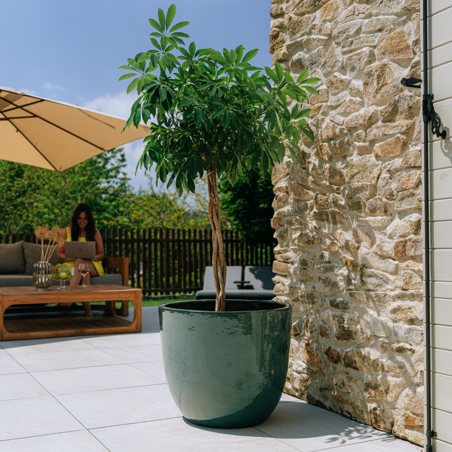 LANCELOT Pot 57x50cm jade