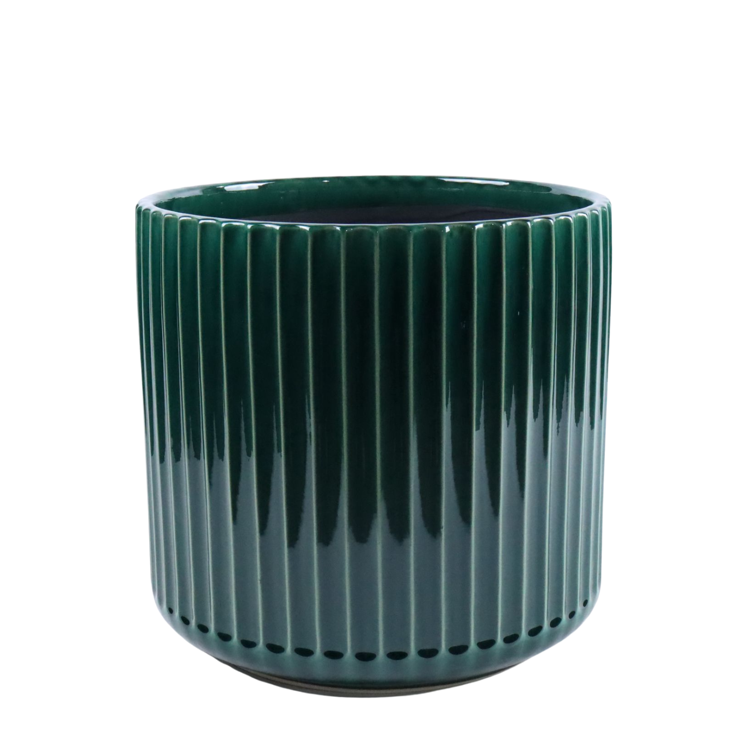 Pot LONDON 42x39cm vert sapin