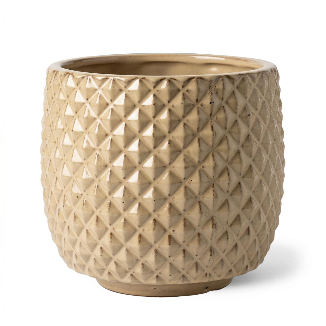 Vaso MARS 30x30cm bronzo sabbiato