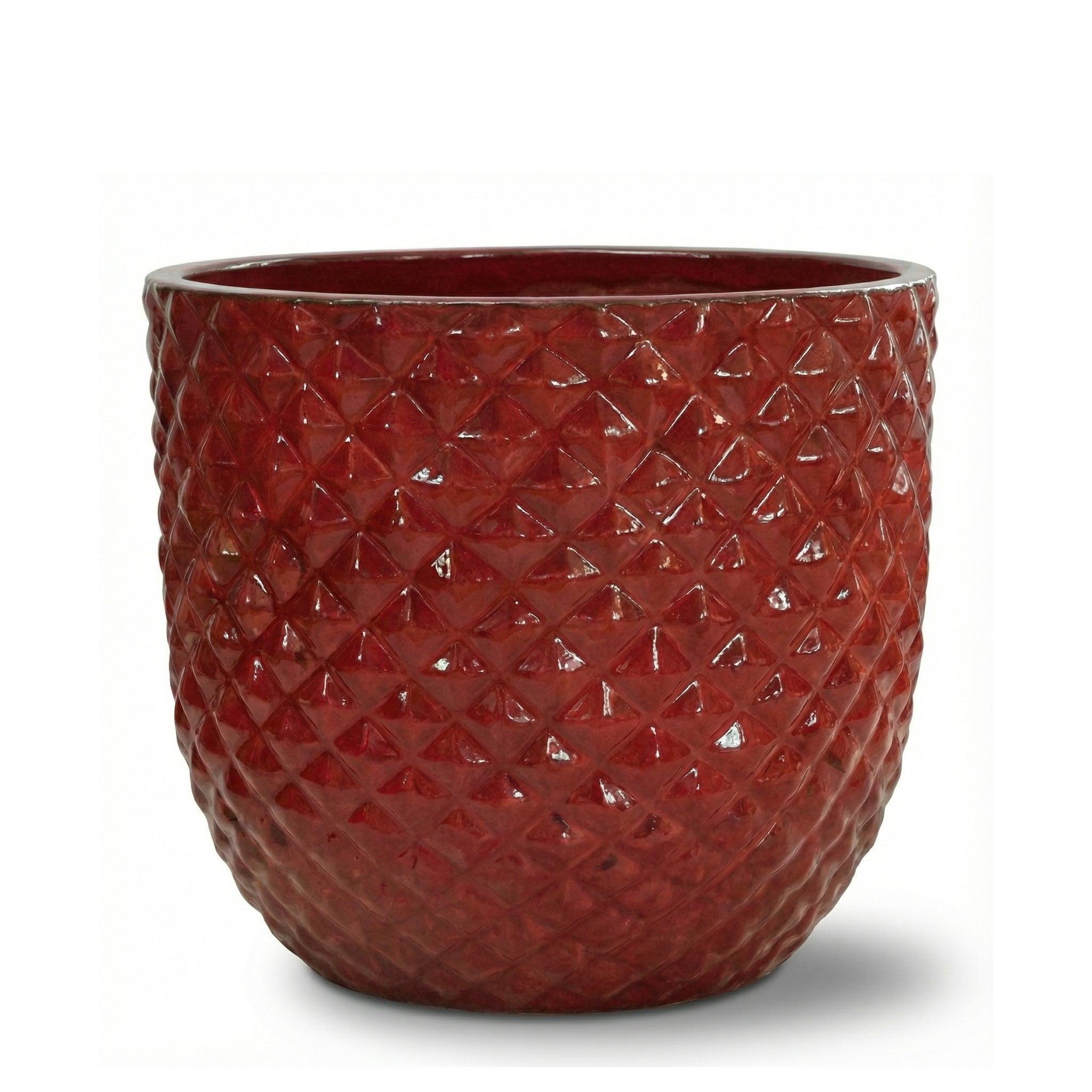 Vaso MARS 30x30cm rosso imperiale