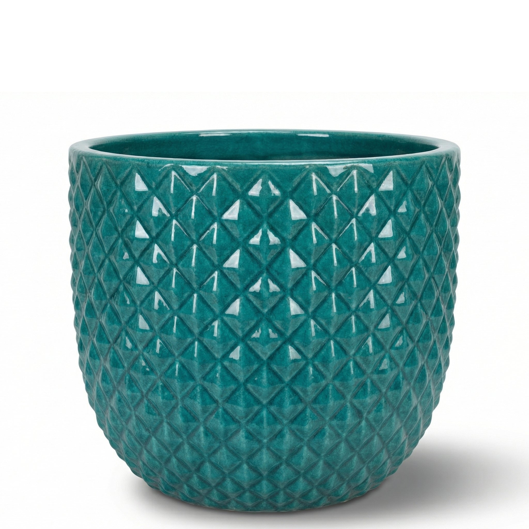 Vaso MARS 30x30cm turchese