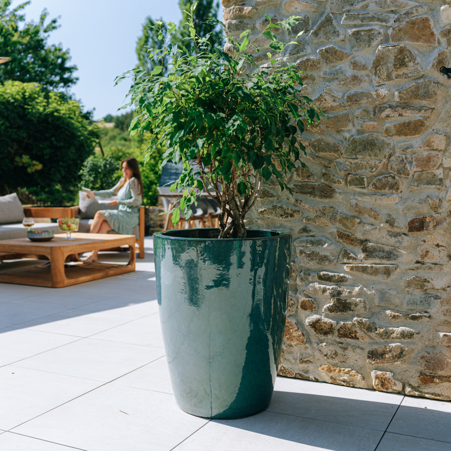 Pot MAZARIN 55x69cm jade