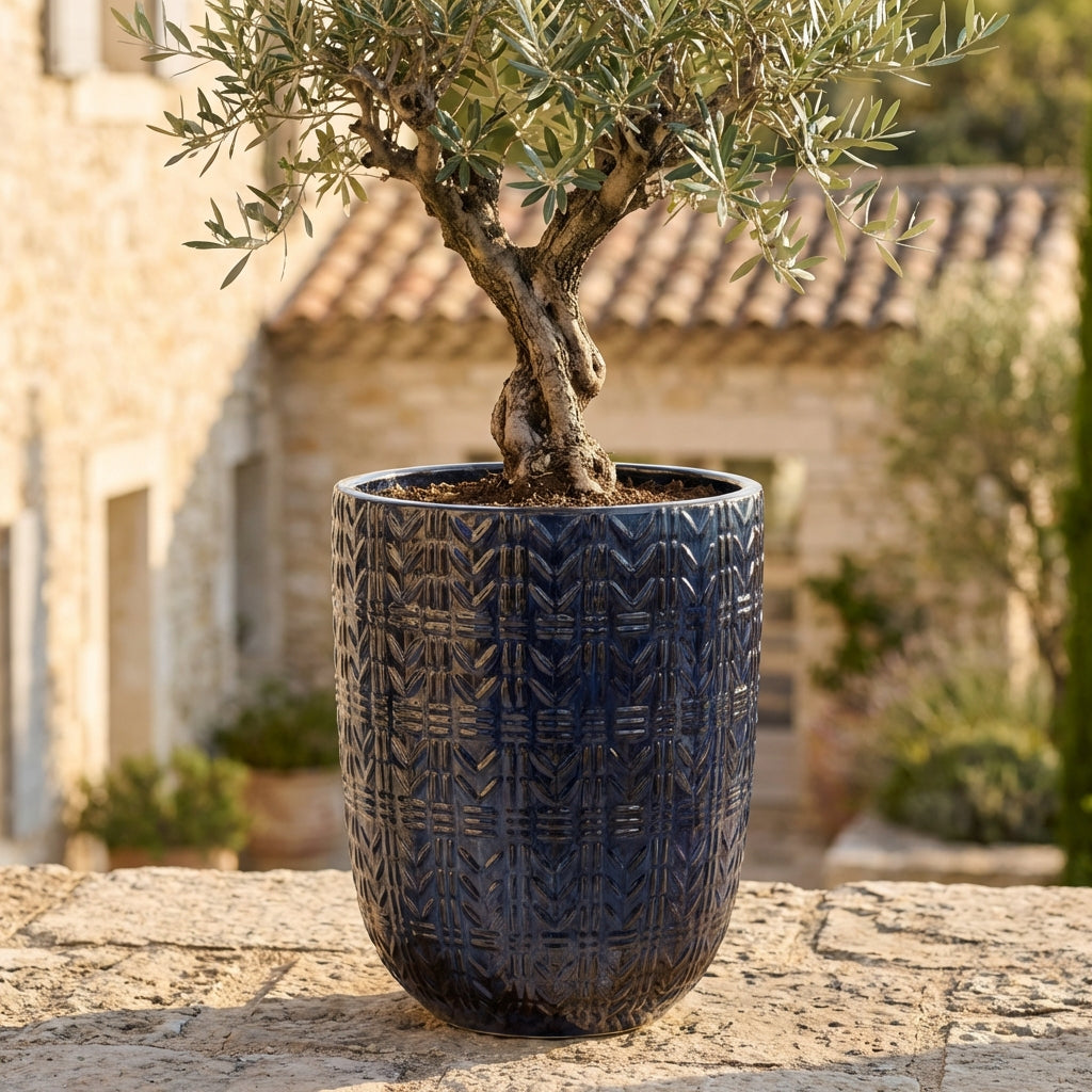 MERCURE Pot 51x64cm sapphire