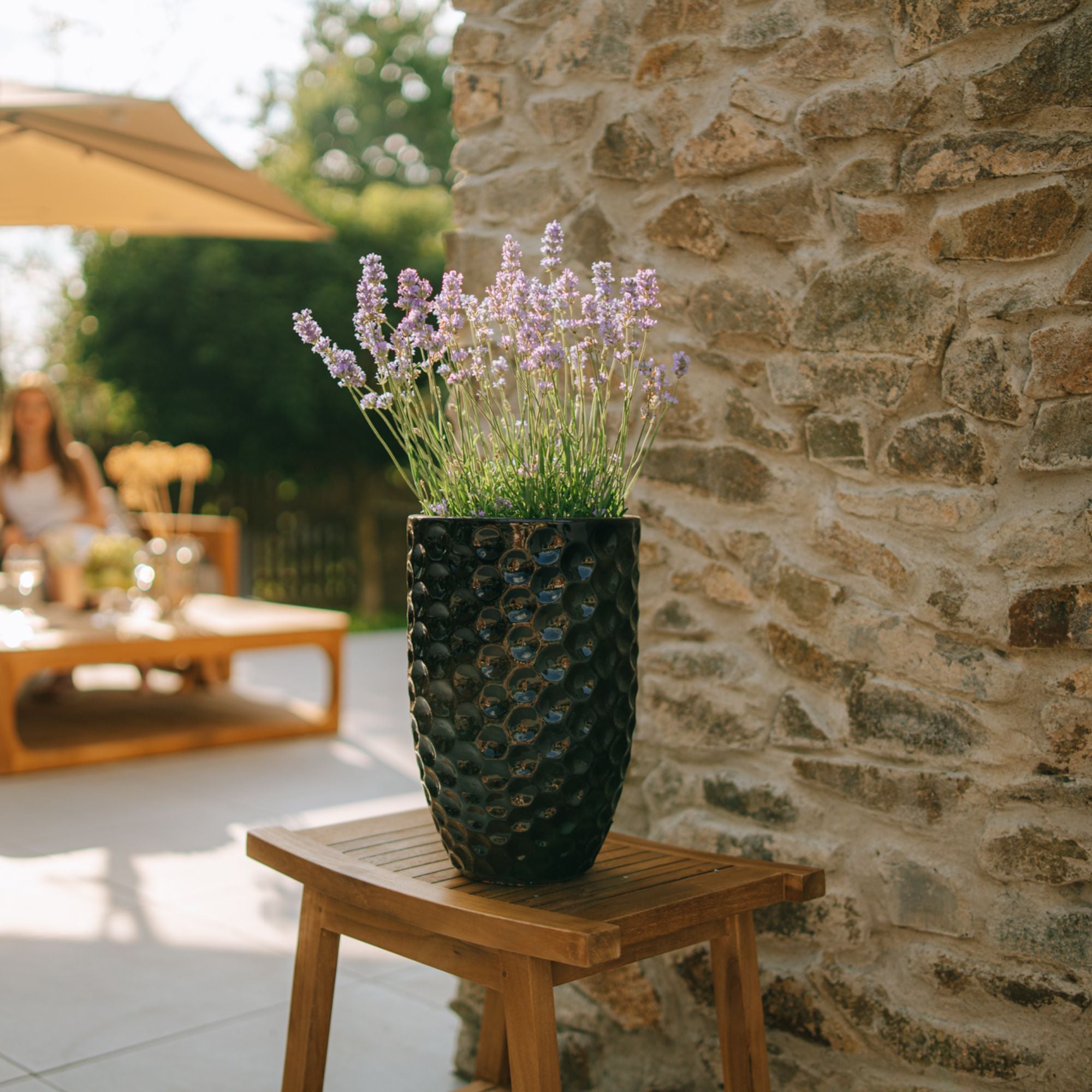 Pot MEROVEE 23x35cm noir