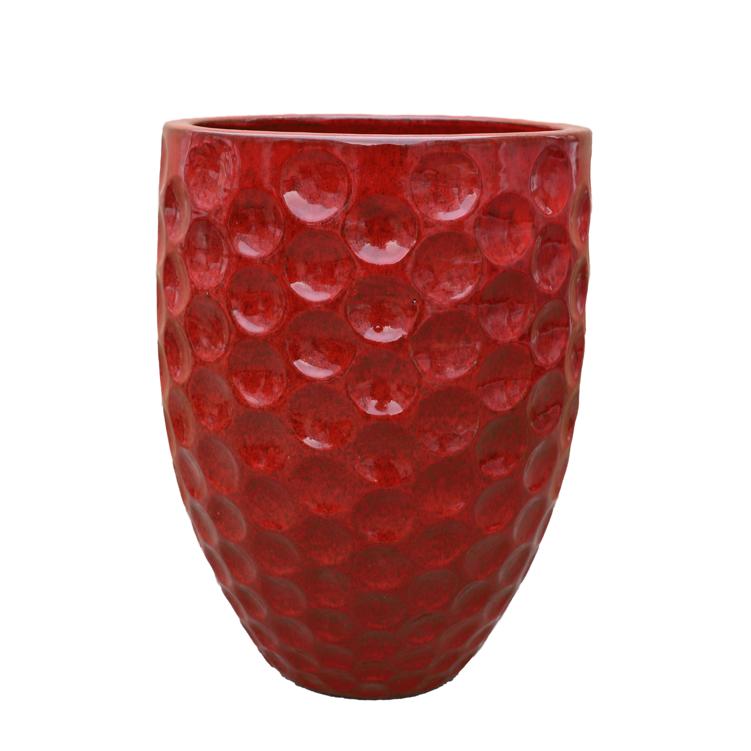 Pot MEROVEE 42x55cm rouge tropical