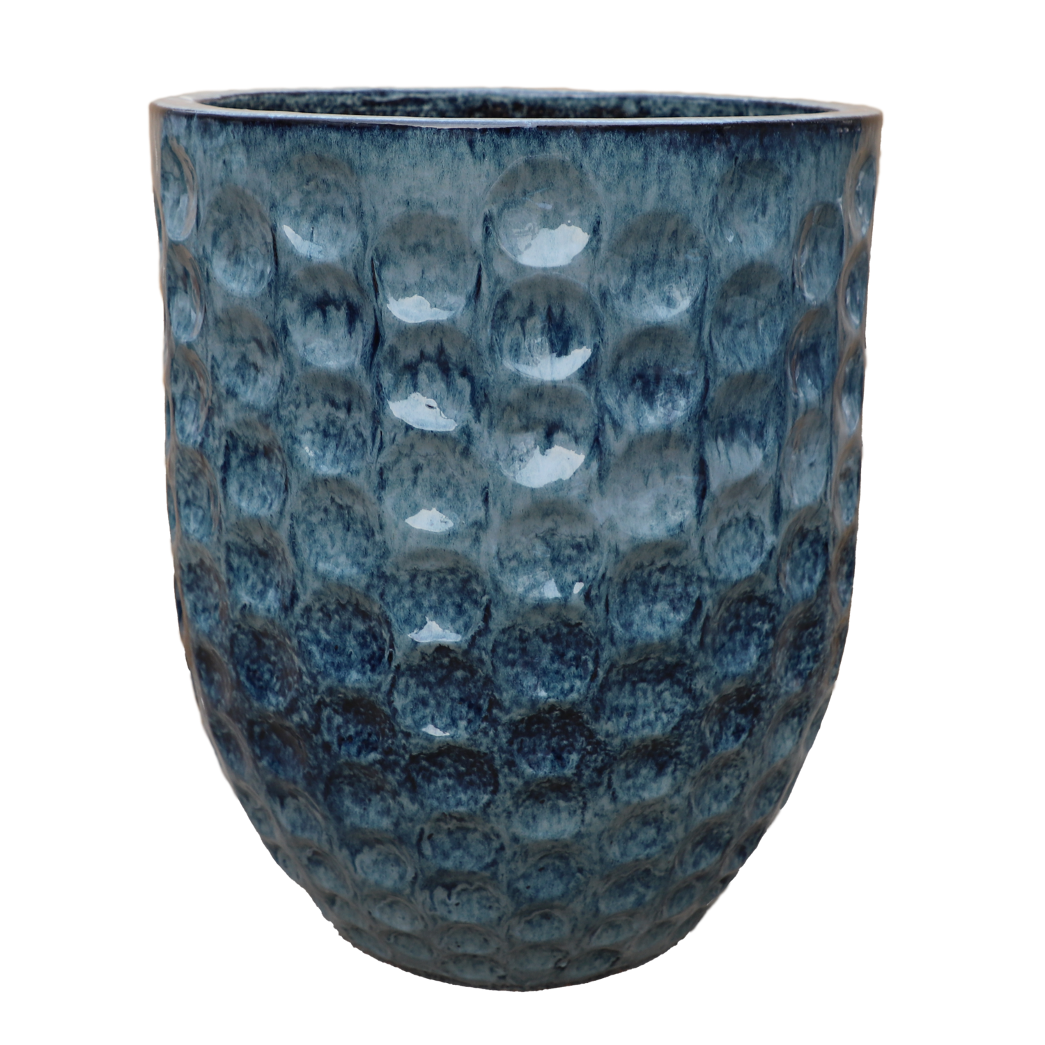 Pot MEROVEE 55x65cm bleu abysse