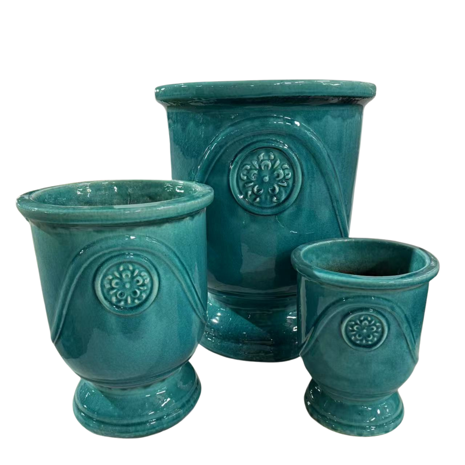 Vaso MOLIERE 47x58cm turchese