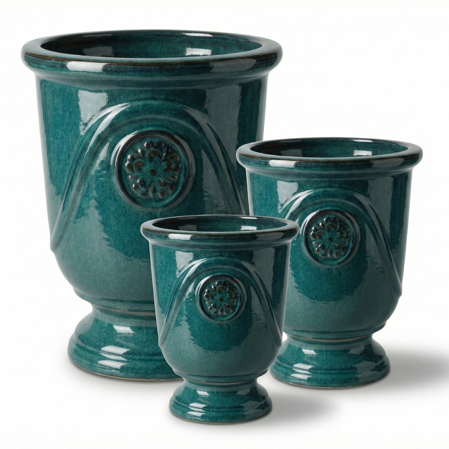 MOLIERE Pot 24x30cm petrol blue