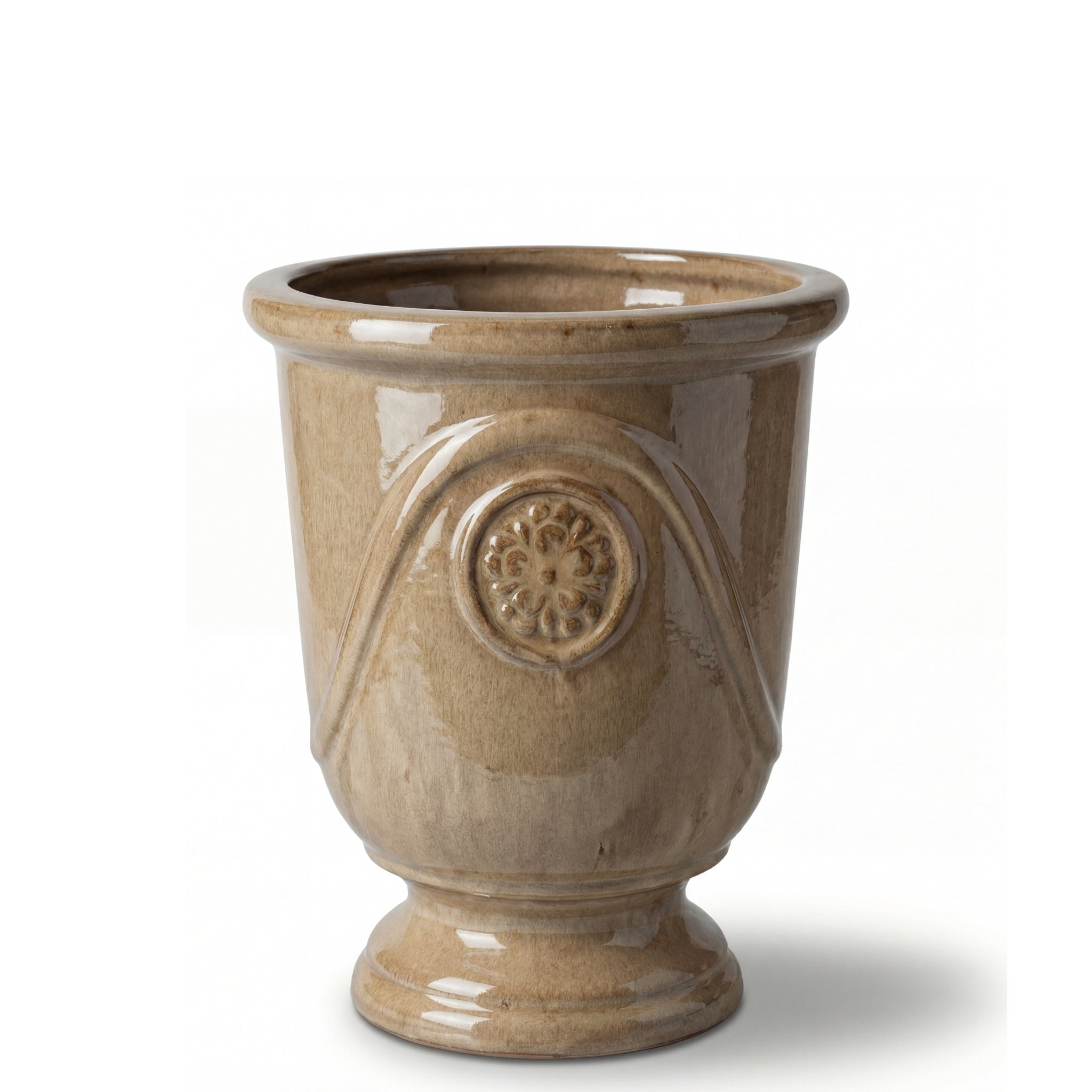 MOLIERE Pot 24x30cm sanded bronze