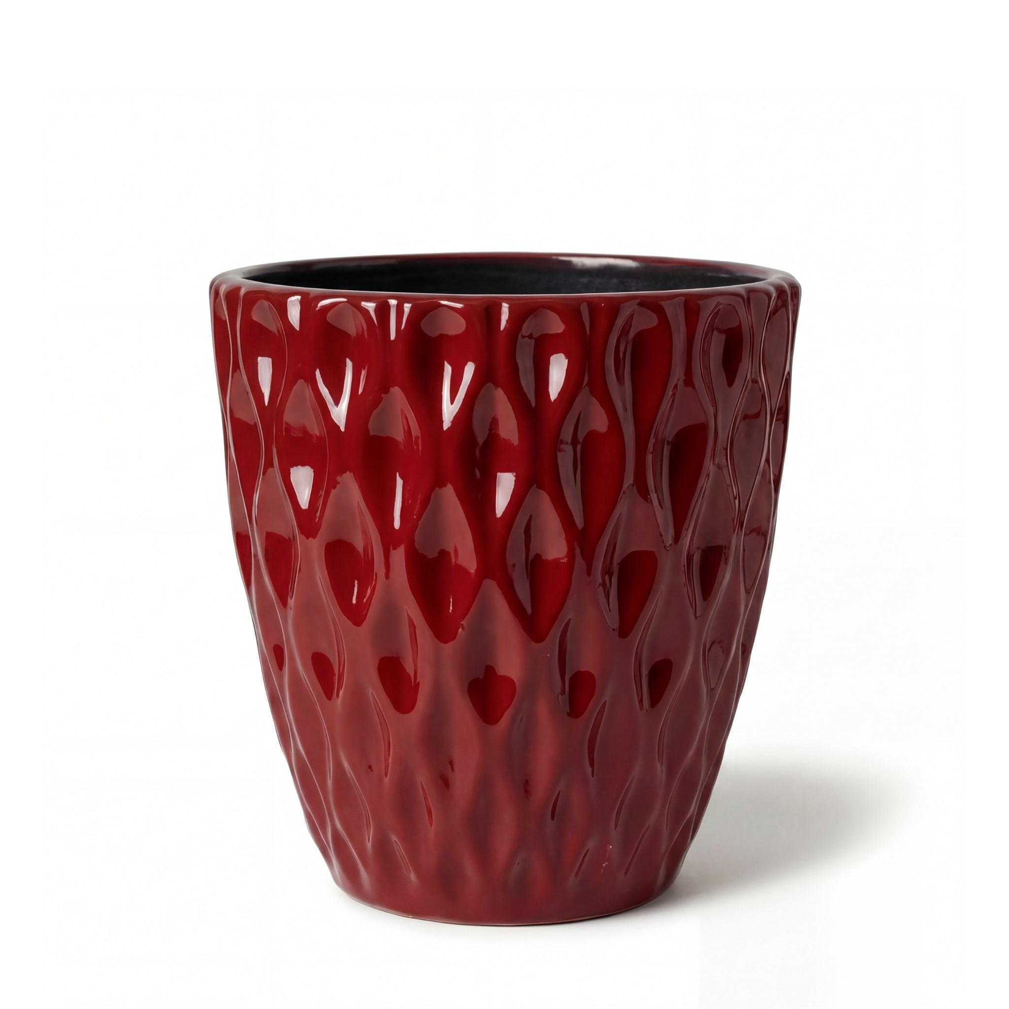 Pot MONET 38x38cm rouge impérial