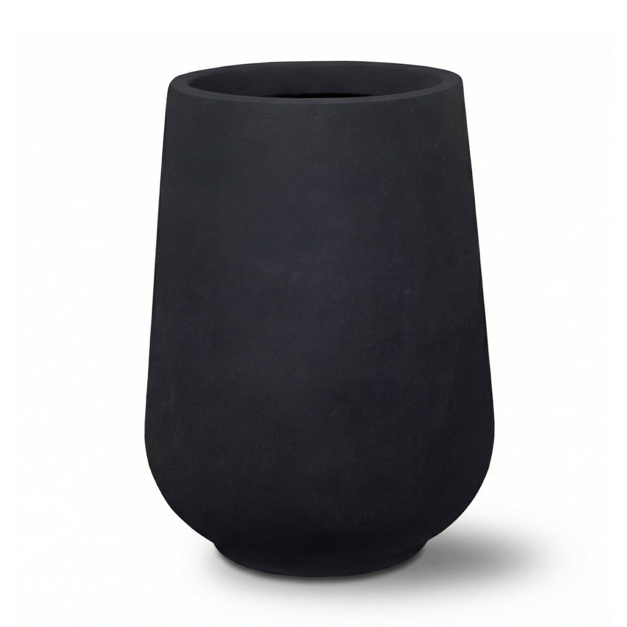 Cache-pot pré percé MONOLITH 40x53cm noir mat