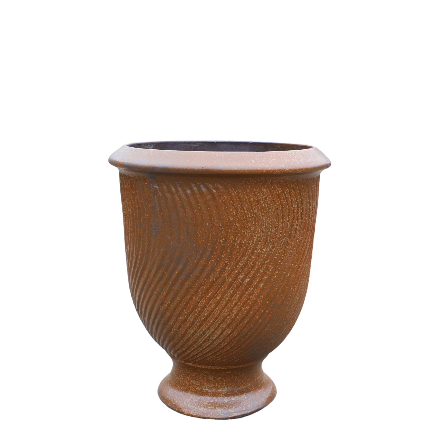MORGANE Pot 32x39cm iron finish