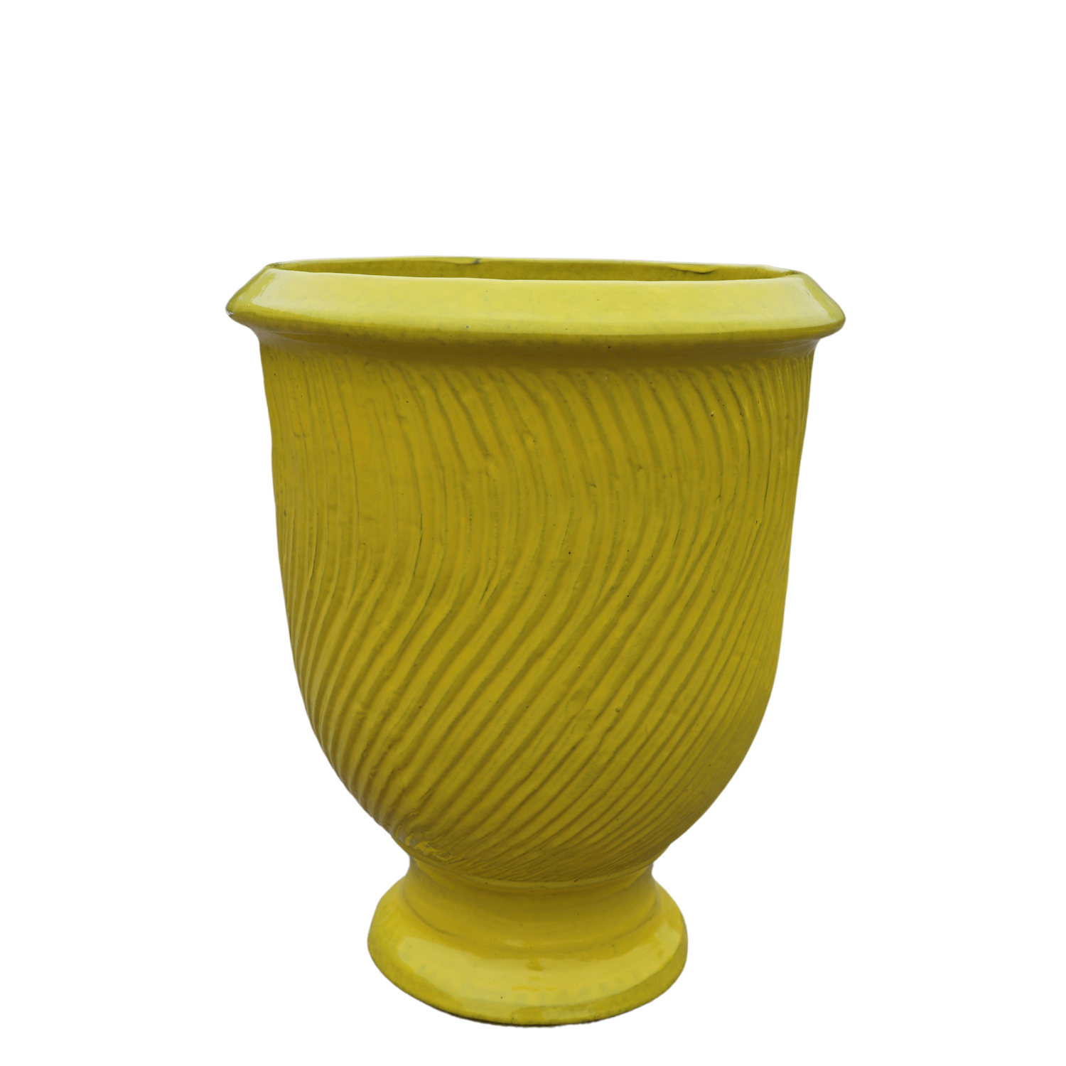 Vaso MORGANE 42x52cm giallo