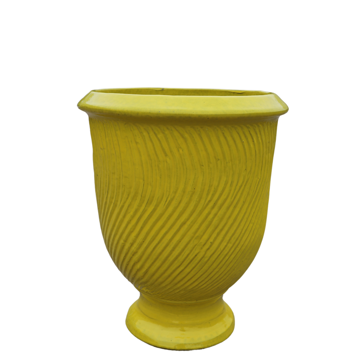 Vaso MORGANE 42x52cm giallo