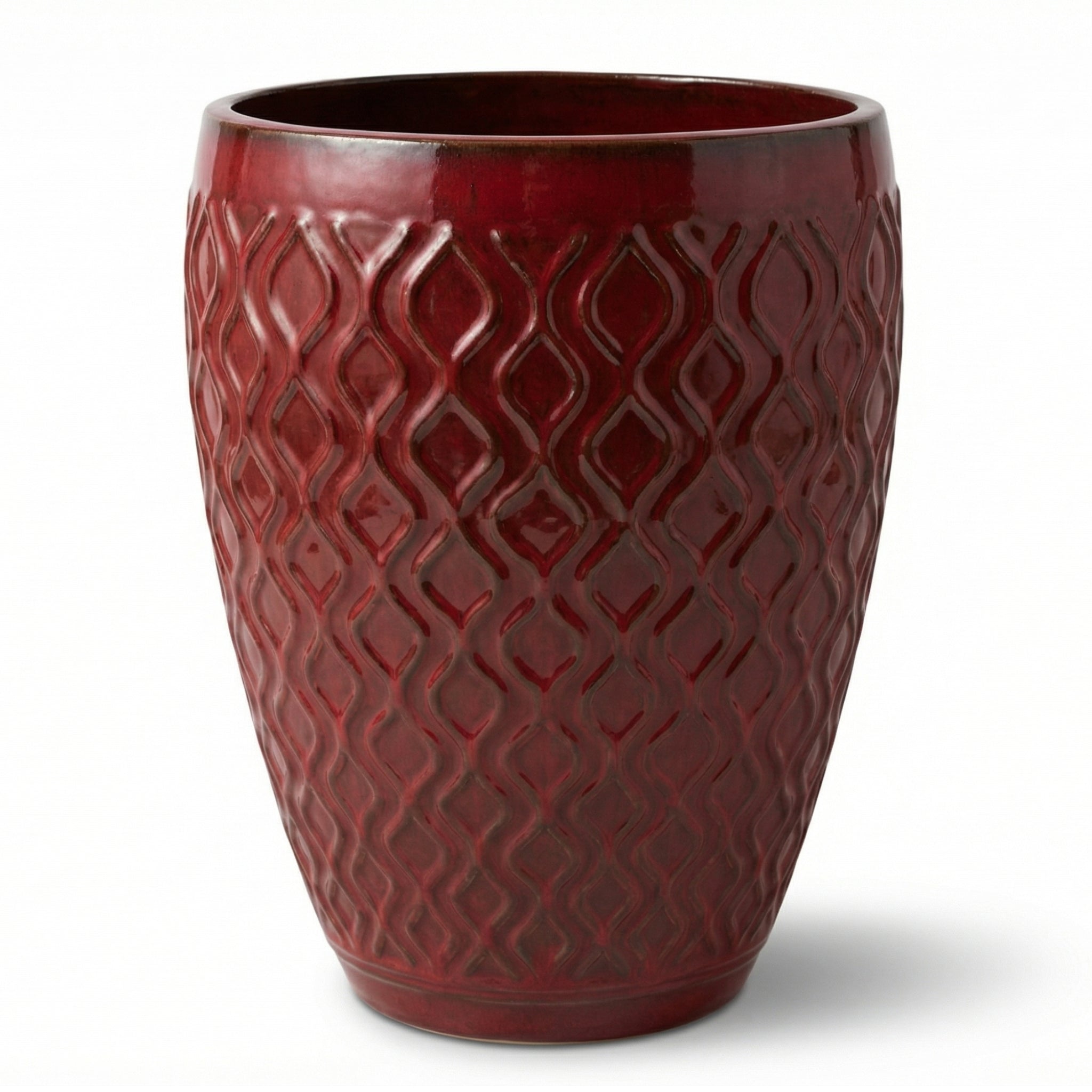 Pot PHENIX 41x55cm rouge impérial