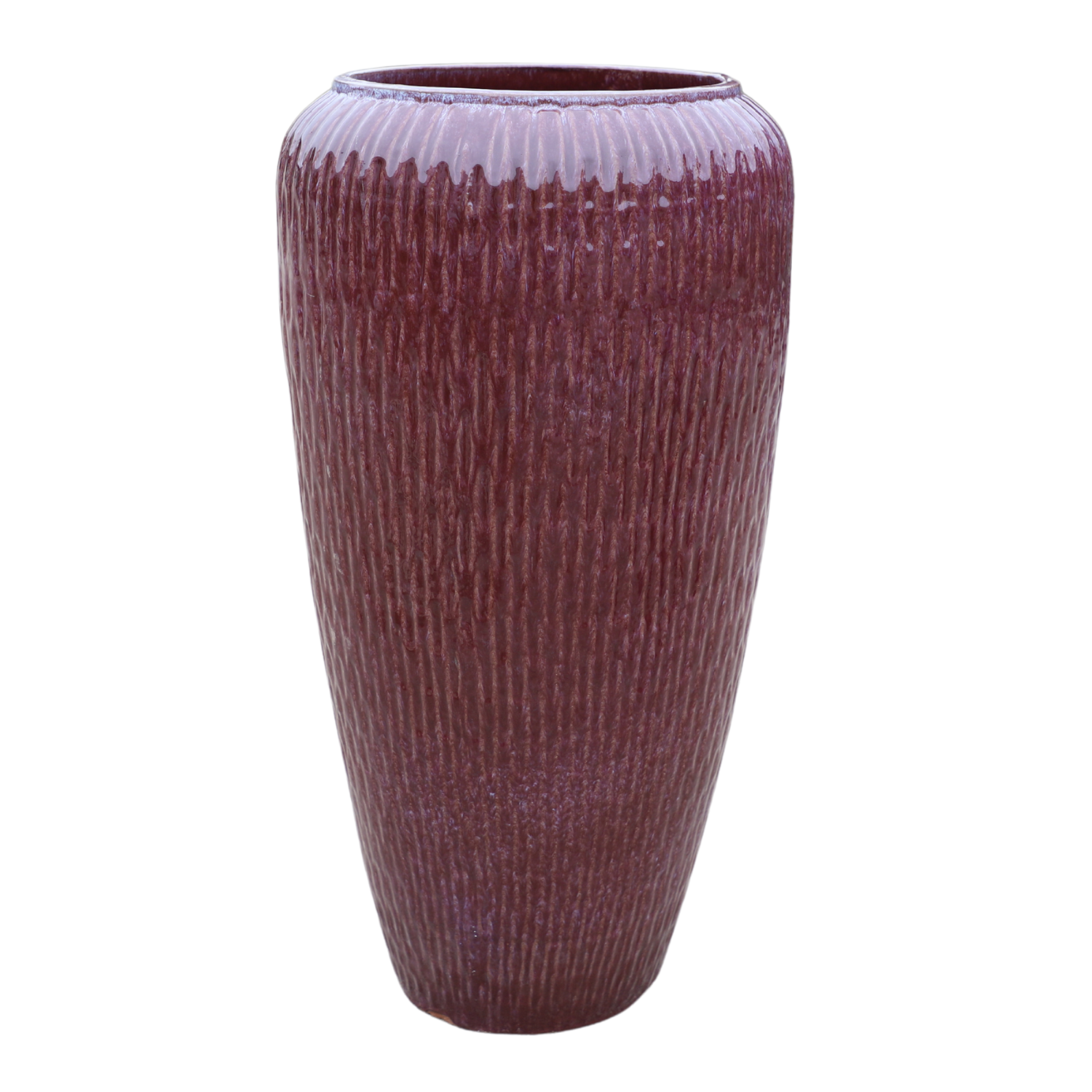 Vaso POMPADOUR 47x90cm viola chiaro