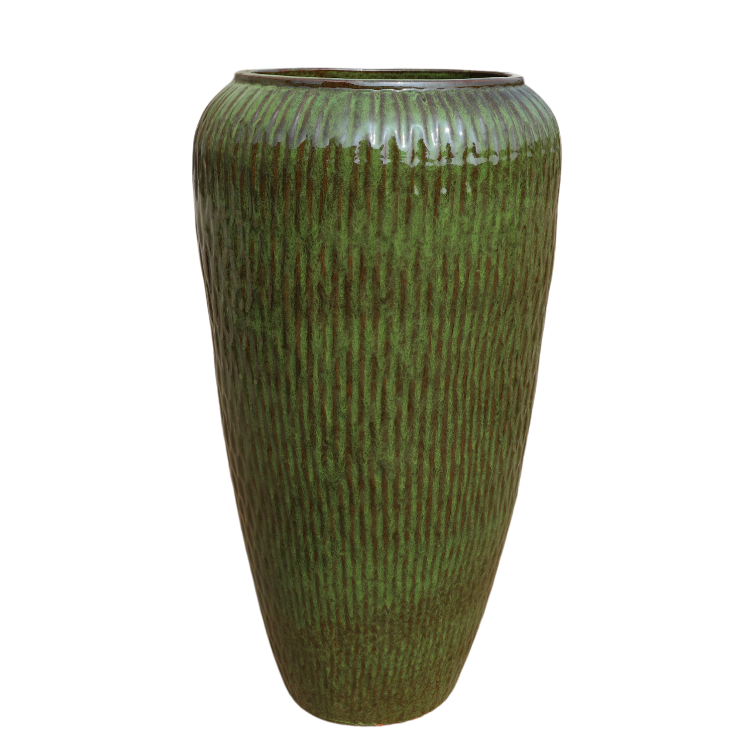 Pot POMPADOUR 47x90cm vert tropical