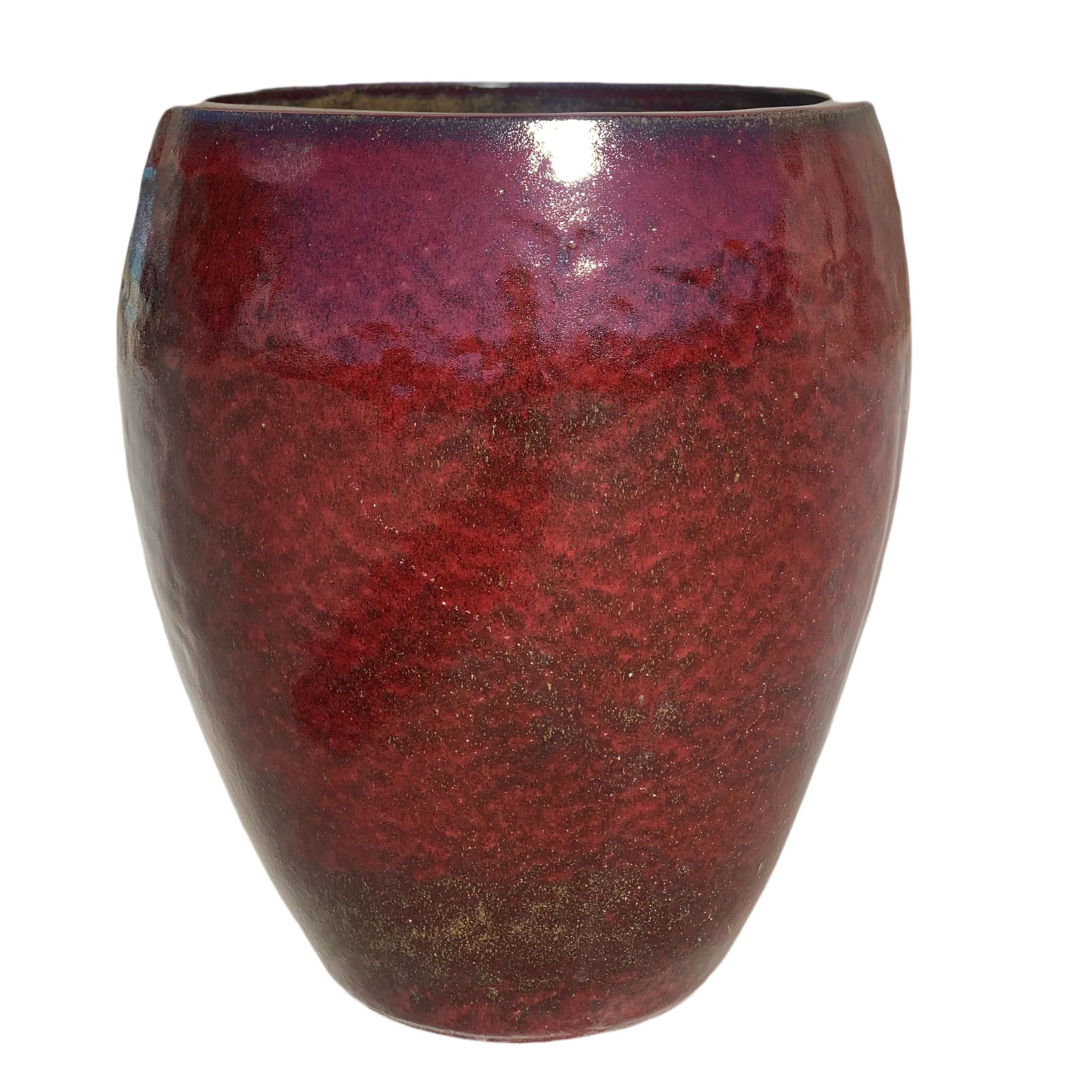 Pot POSEIDON2 46x55cm rouge brique