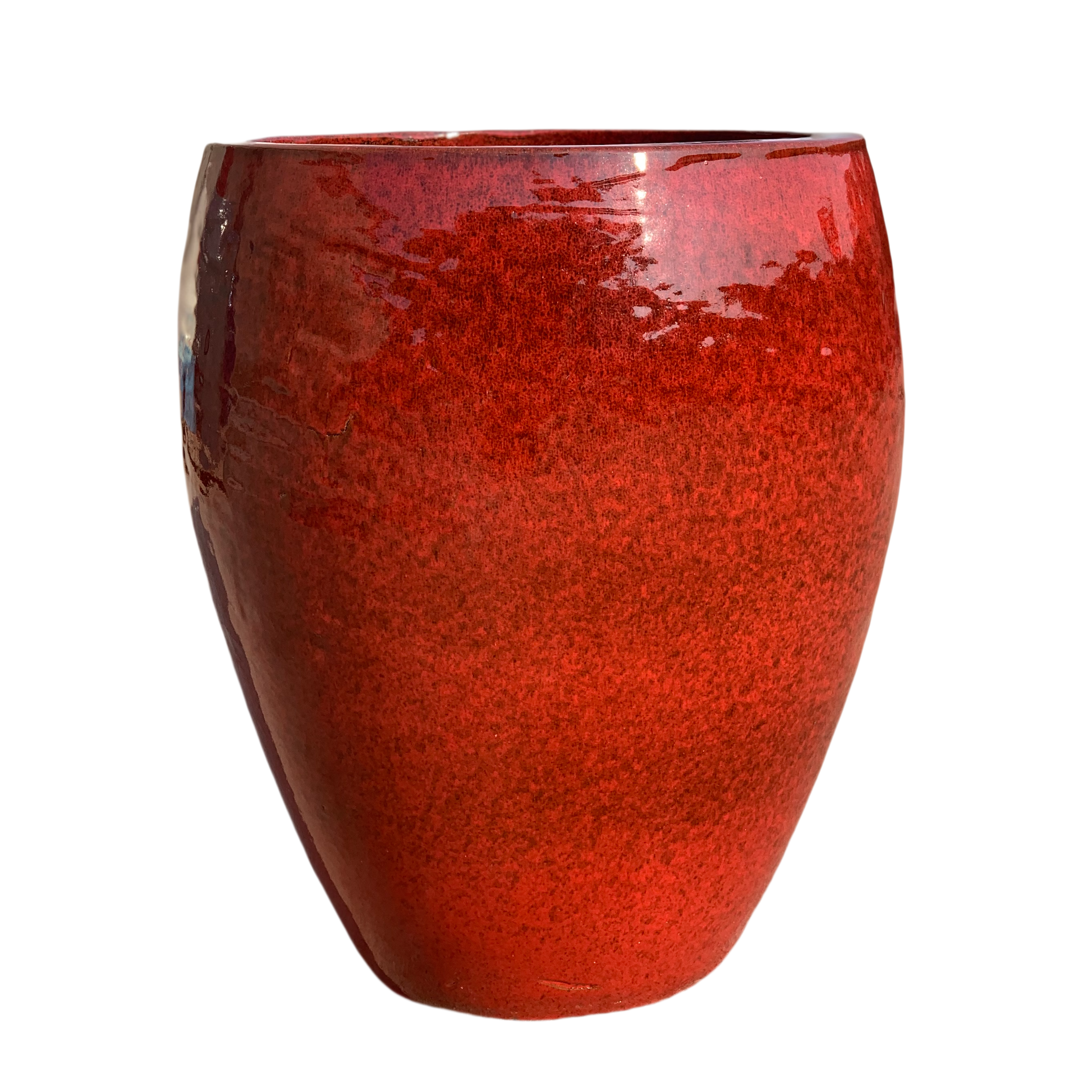 Pot POSEIDON2 46x55cm rouge tropical
