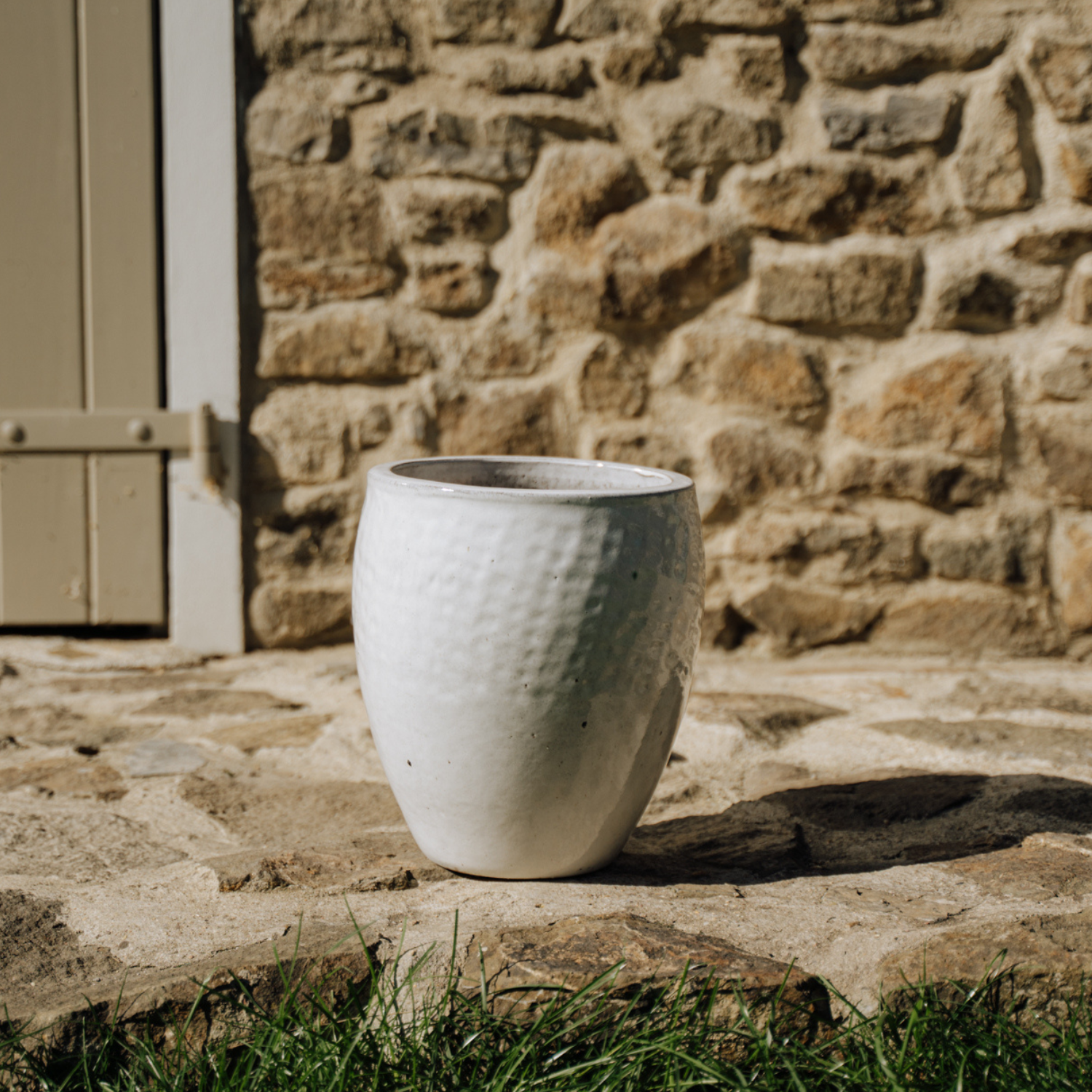 Pot POSEIDON2 28x31cm rouge tropical