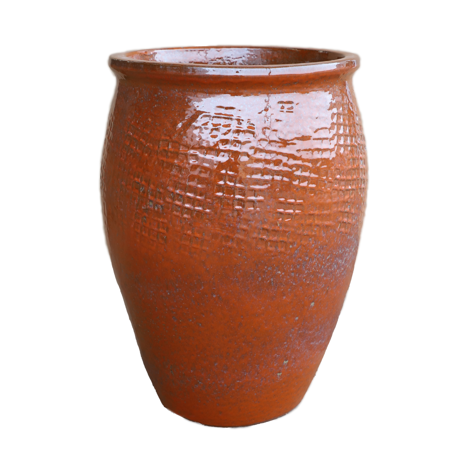 Pot POSEIDON 36x52cm rouille automnale