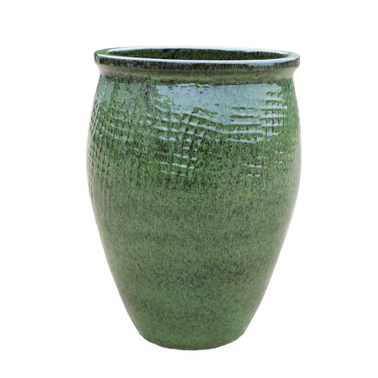 Maceta POSEIDON 36x52cm verde tropical