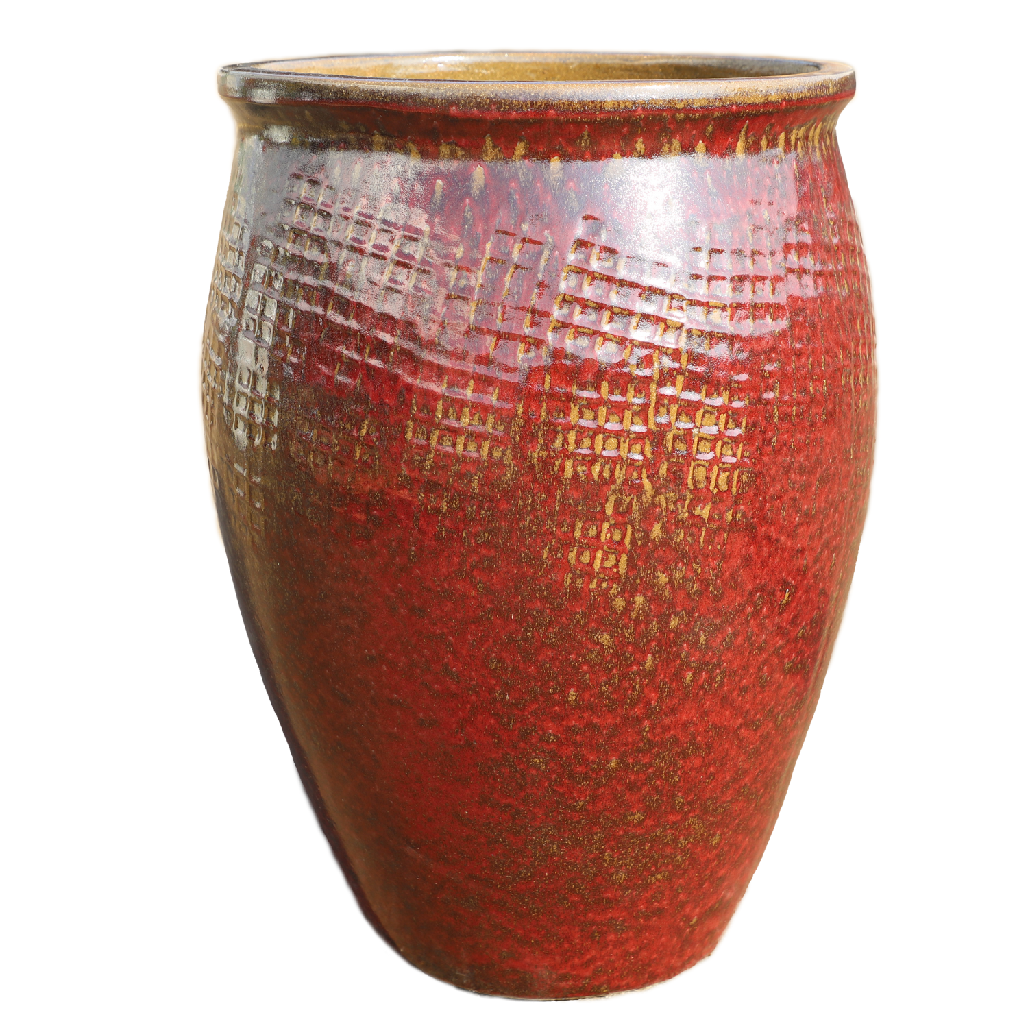 POSEIDON Pot 50x68cm brick red
