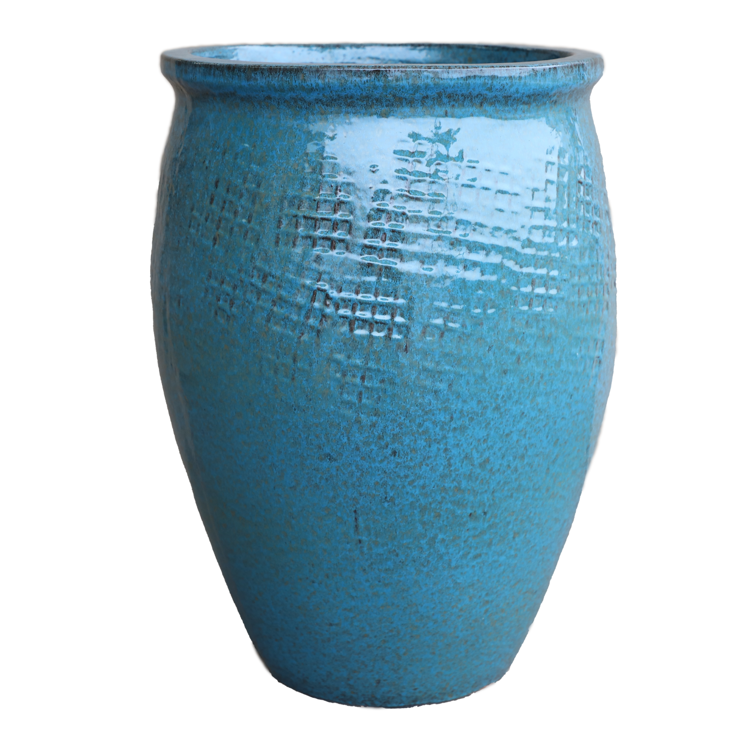 Vaso POSEIDON 50x68cm blu ferro