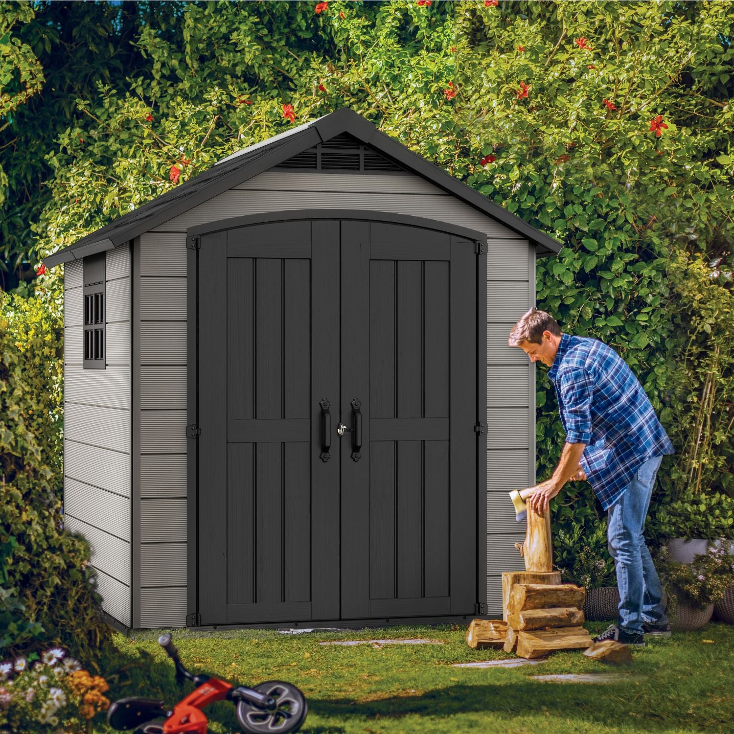 Abri de jardin PREMIER 757 Gris