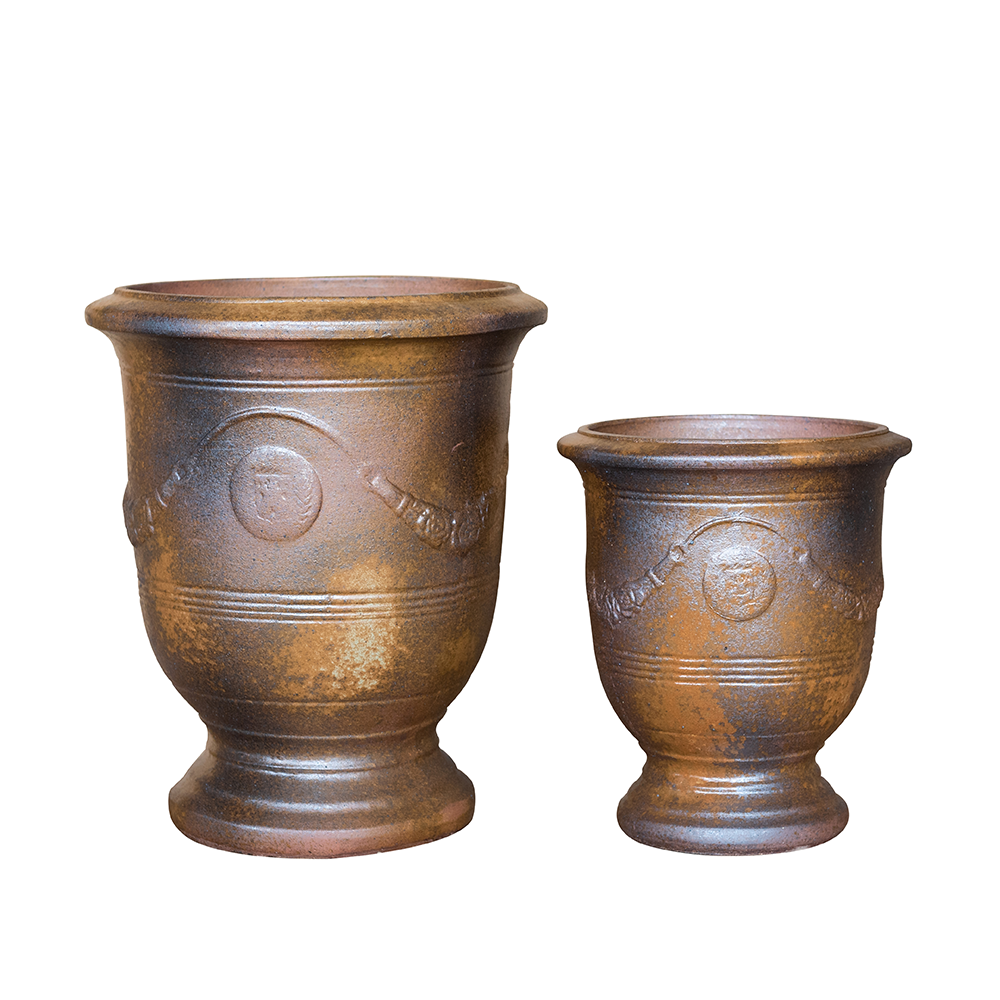 Pot RICHELIEU 58x70cm iron finished