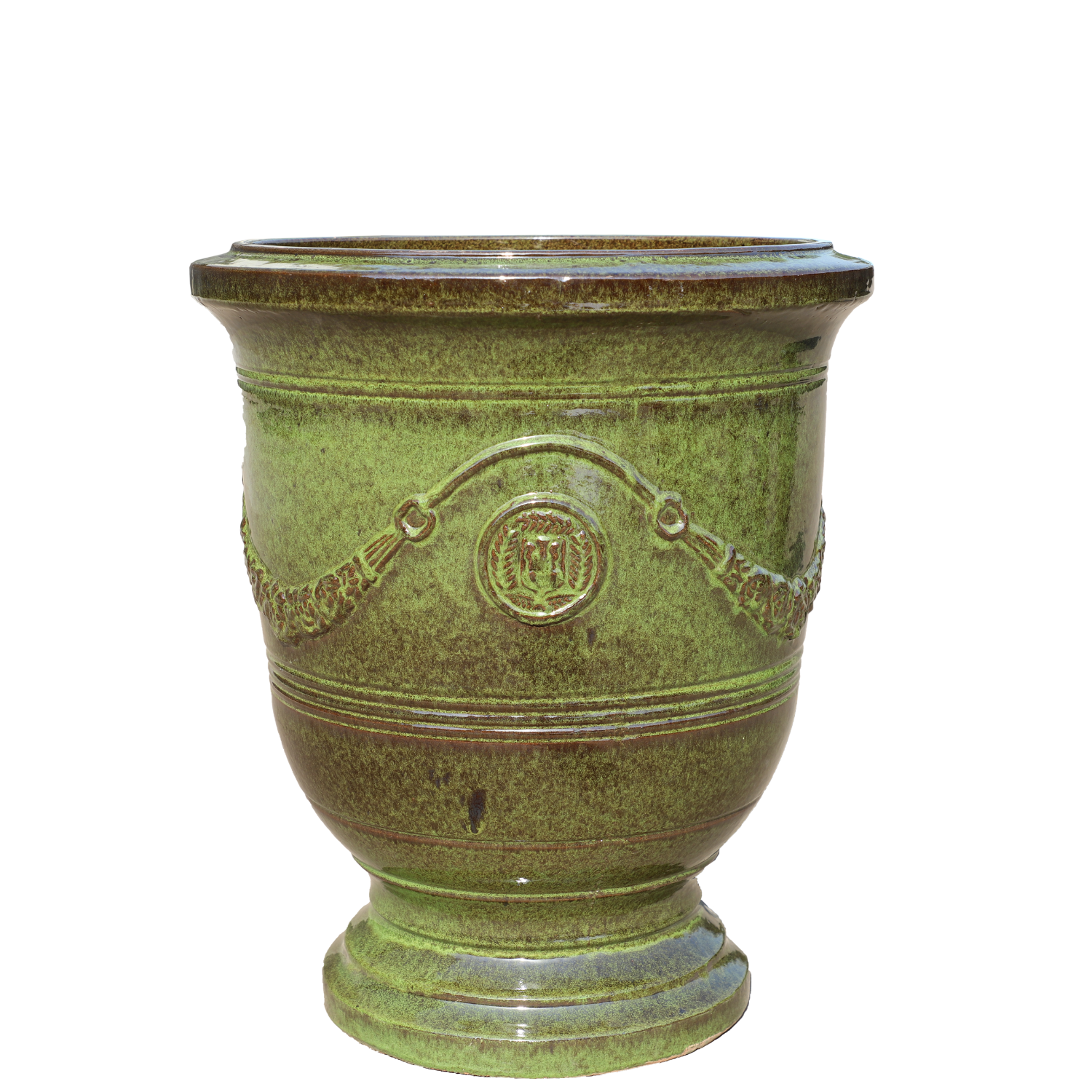 Vaso RICHELIEU 35x42cm verde tropicale